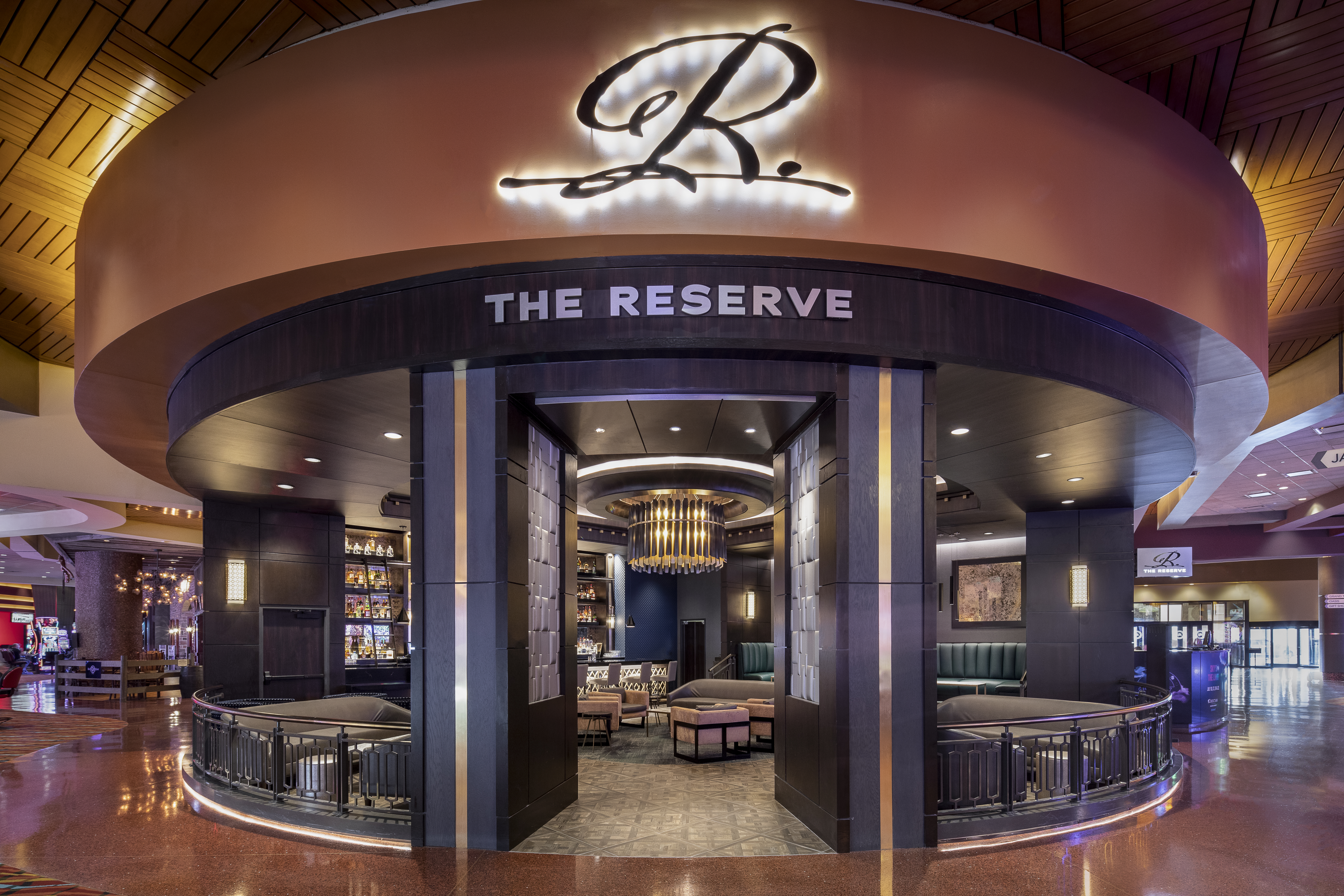 Bar at Choctaw Casino & Resort Durant, a Wyndham Grand Hotel in Durant, Oklahoma