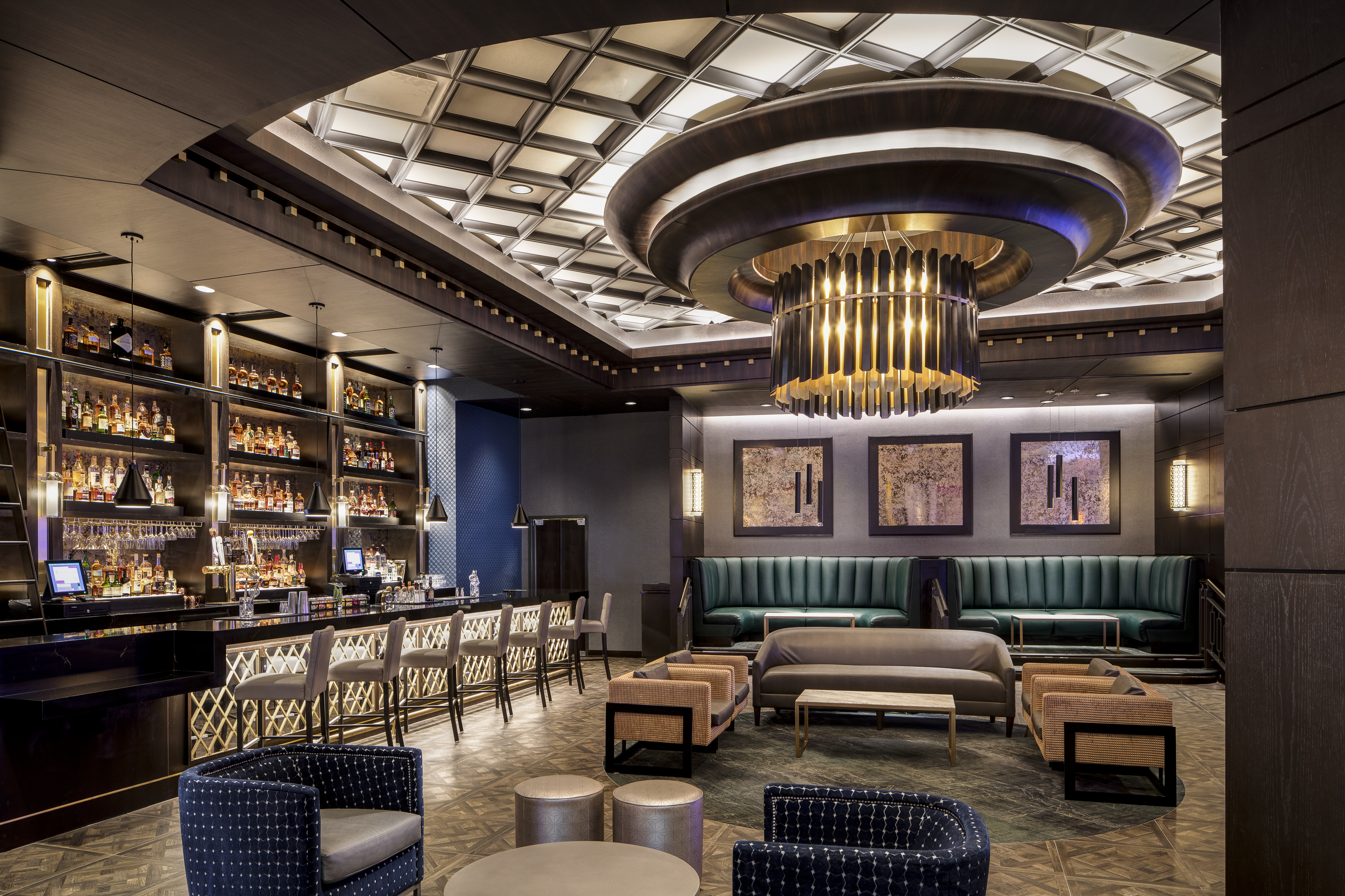 Bar at Choctaw Casino & Resort Durant, a Wyndham Grand Hotel in Durant, Oklahoma