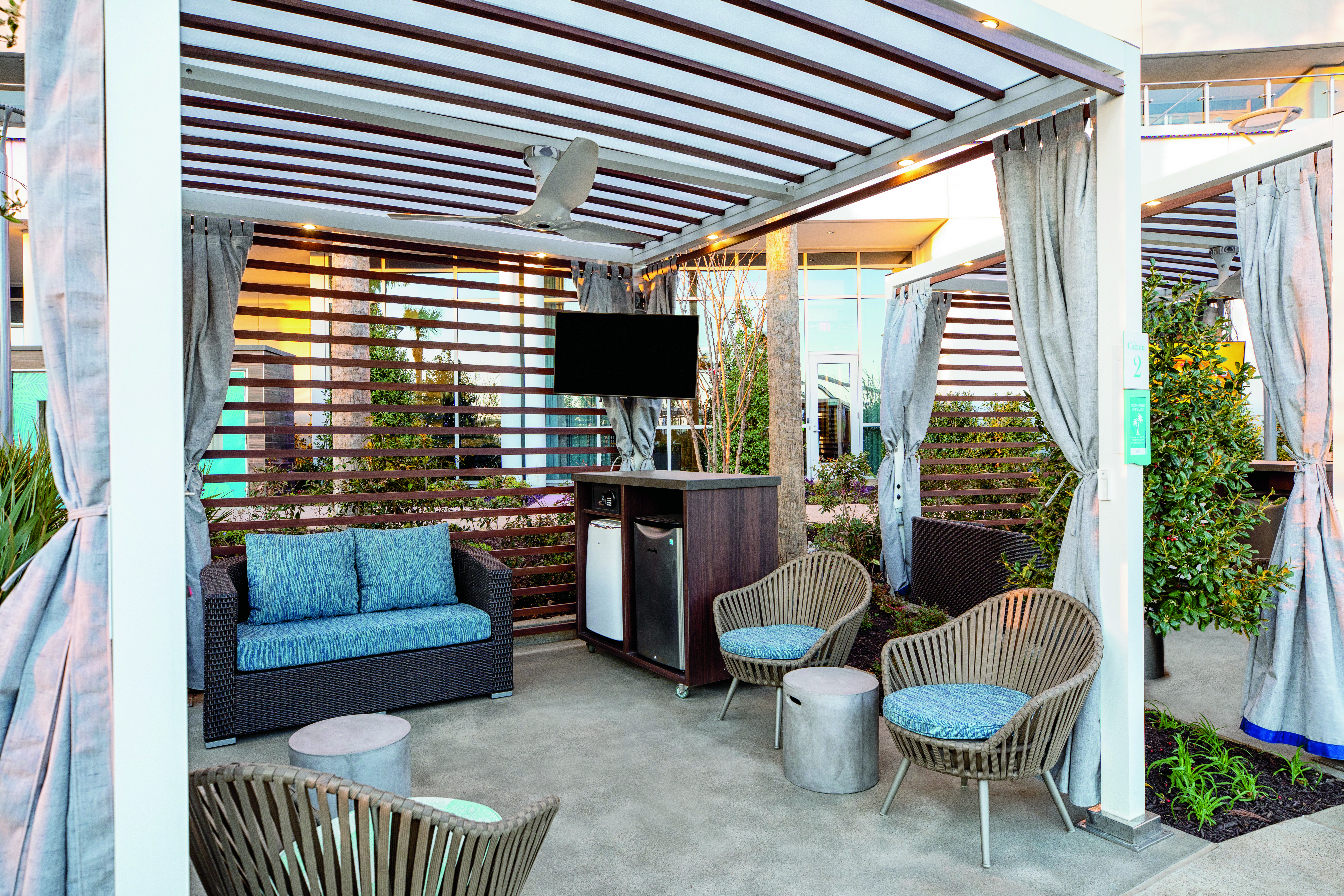 Pool at the Choctaw Casino & Resort Durant, a Wyndham Grand Hotel in Durant, Oklahoma