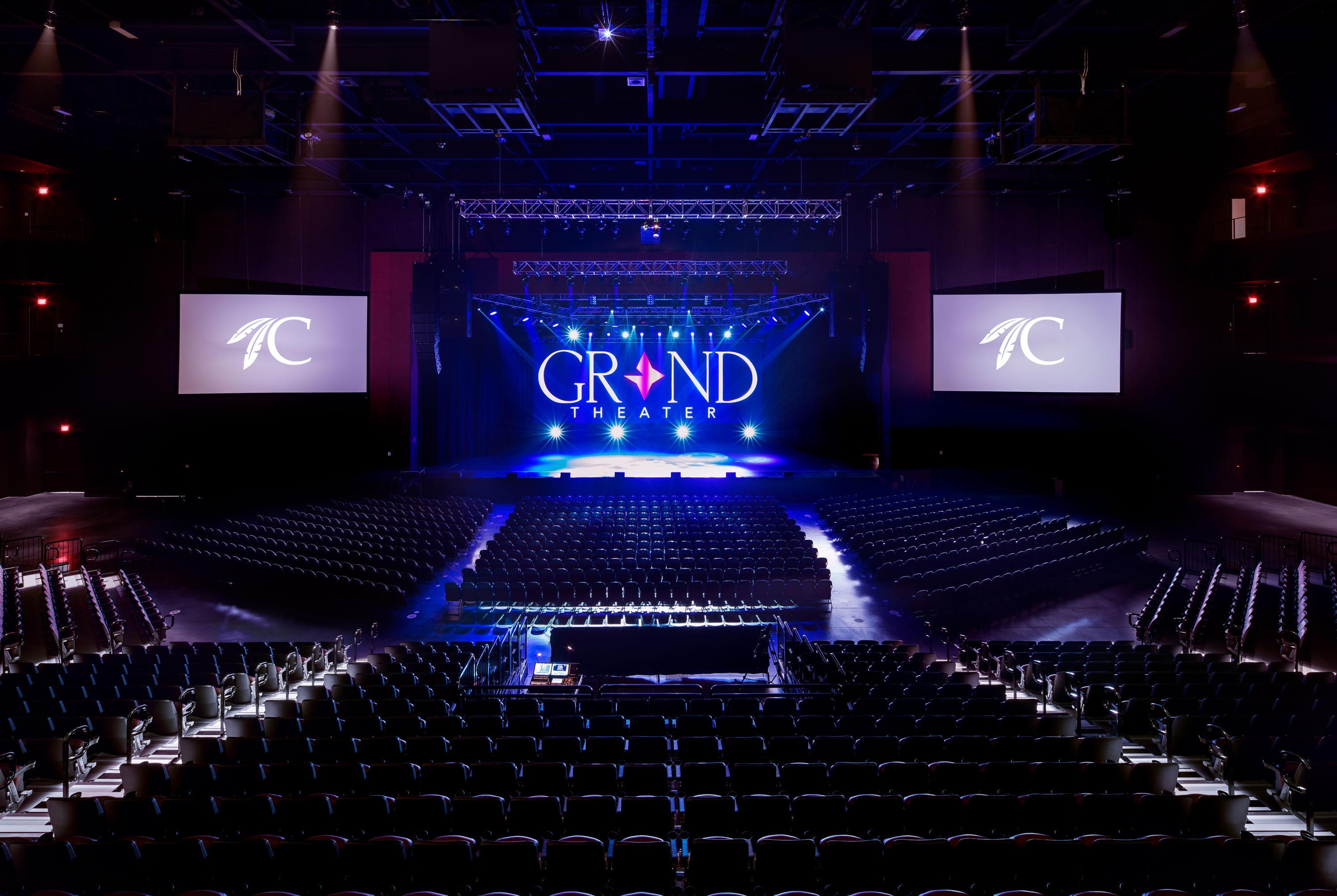 Theatre meeting room at Choctaw Casino & Resort Durant, a Wyndham Grand Hotel in Durant, Oklahoma