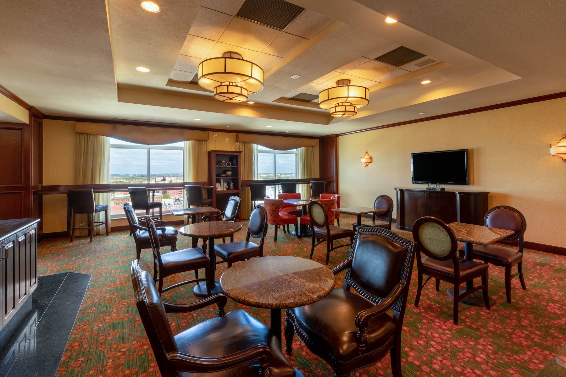 Bar at Wyndham Grand Oklahoma City Downtown in Oklahoma City, Oklahoma