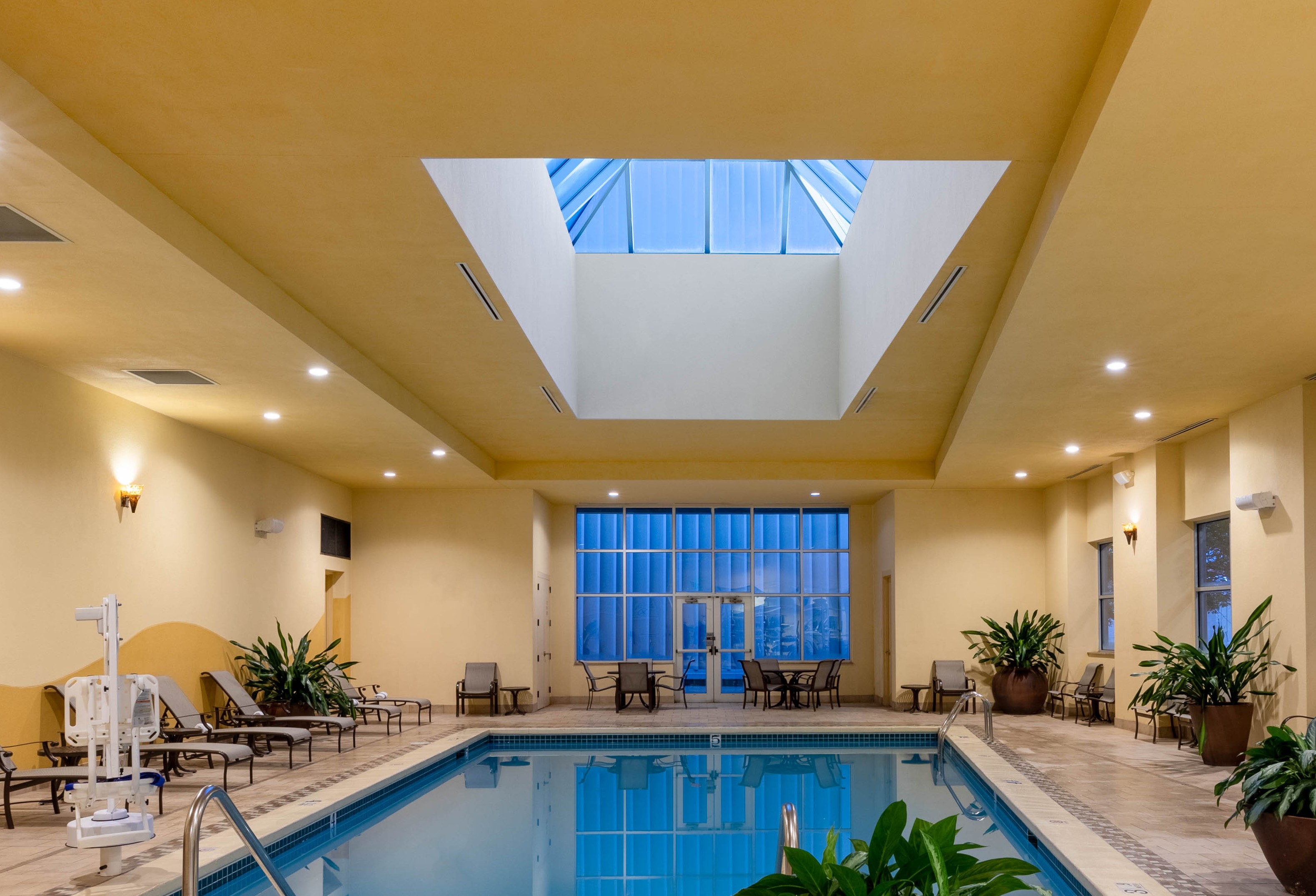 Pool at the Wyndham Grand Oklahoma City Downtown in Oklahoma City, Oklahoma