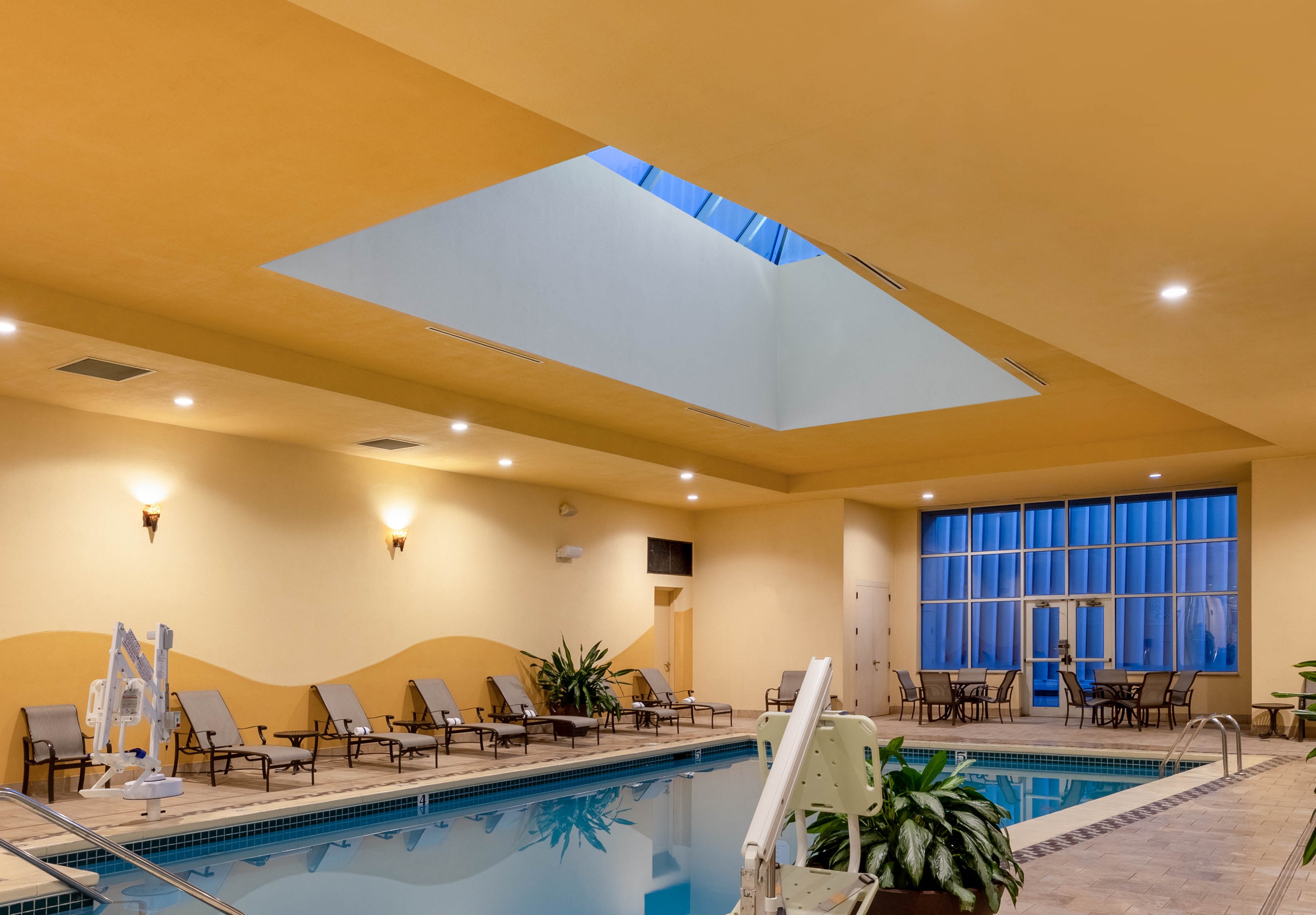 Pool at the Wyndham Grand Oklahoma City Downtown in Oklahoma City, Oklahoma