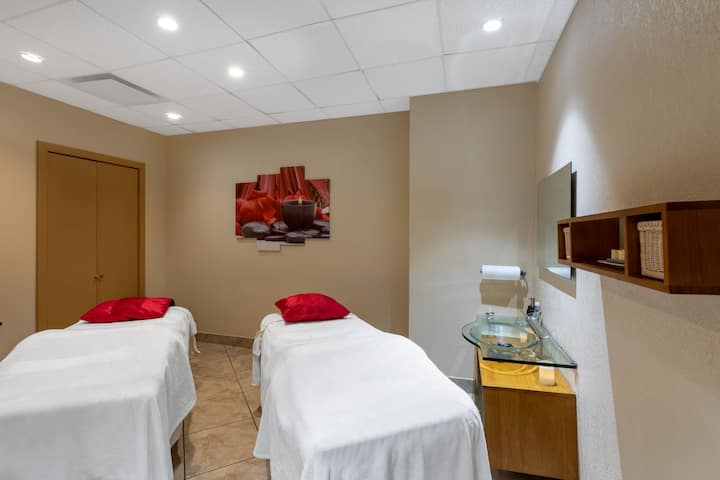 Health club at Wyndham Grand Oklahoma City Downtown in Oklahoma City, Oklahoma