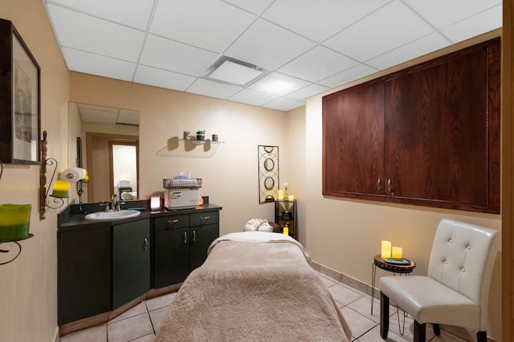 Health club at Wyndham Grand Oklahoma City Downtown in Oklahoma City, Oklahoma