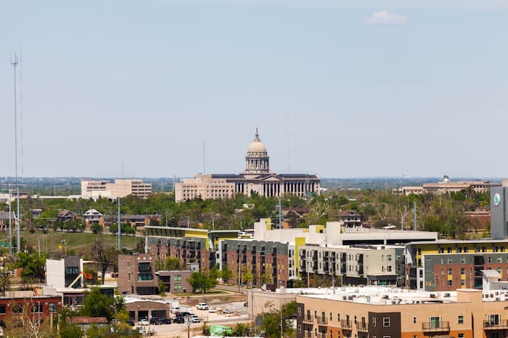 Scenic Image of Wyndham Grand Oklahoma City Downtown hotel in Oklahoma City, Oklahoma