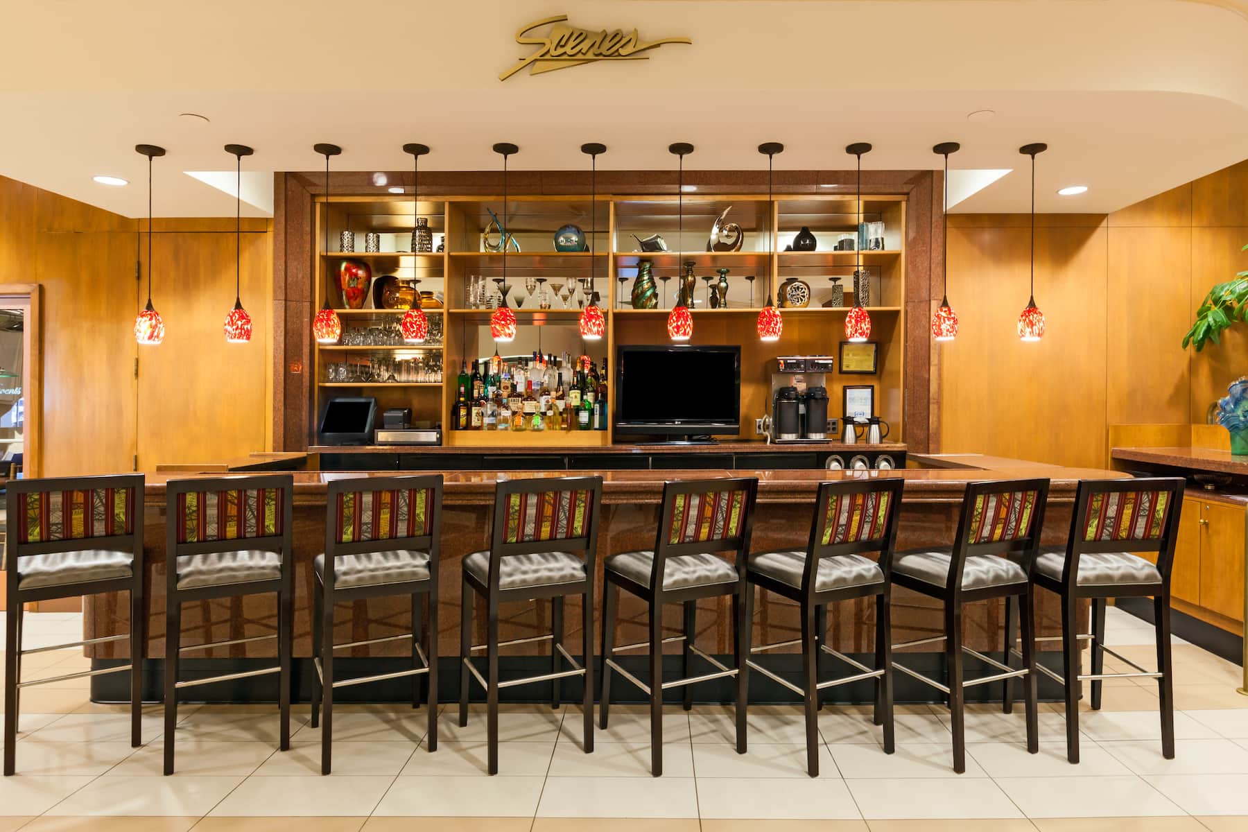 Bar at Wyndham Grand Pittsburgh Downtown in Pittsburgh, Pennsylvania