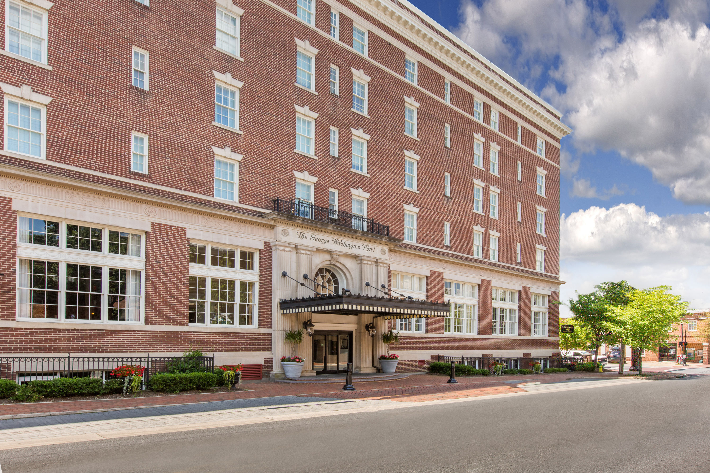 Exterior Day Image of The George Washington, a Wyndham Grand Hotel hotel in Winchester, Virginia