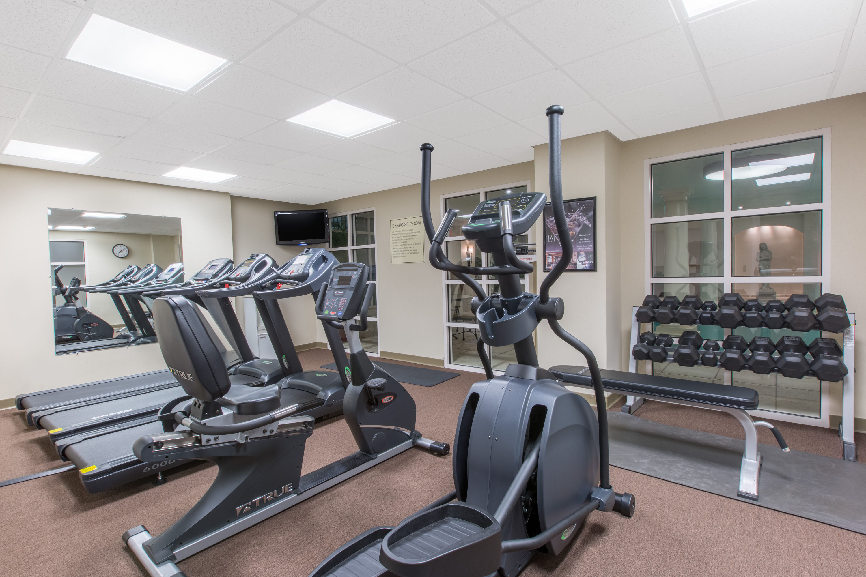 Health club at The George Washington, a Wyndham Grand Hotel in Winchester, Virginia