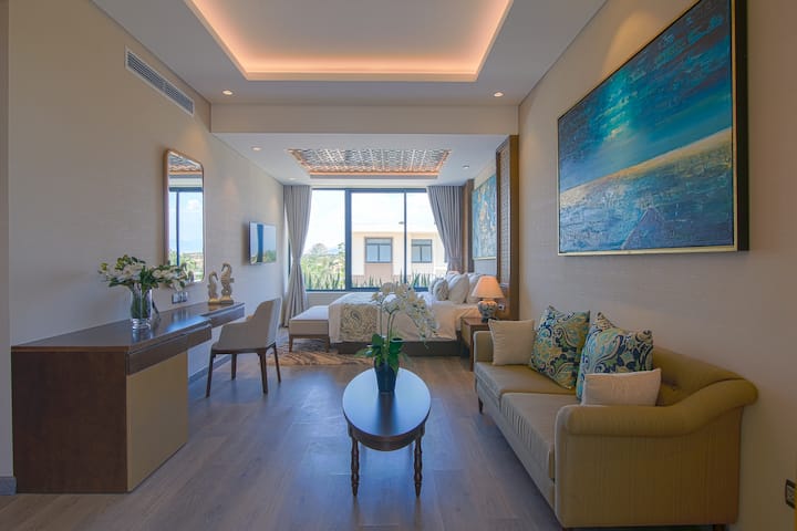 Wyndham Grand KN Paradise Cam Ranh suite living room in Cam Ranh, Other than US/Canada
