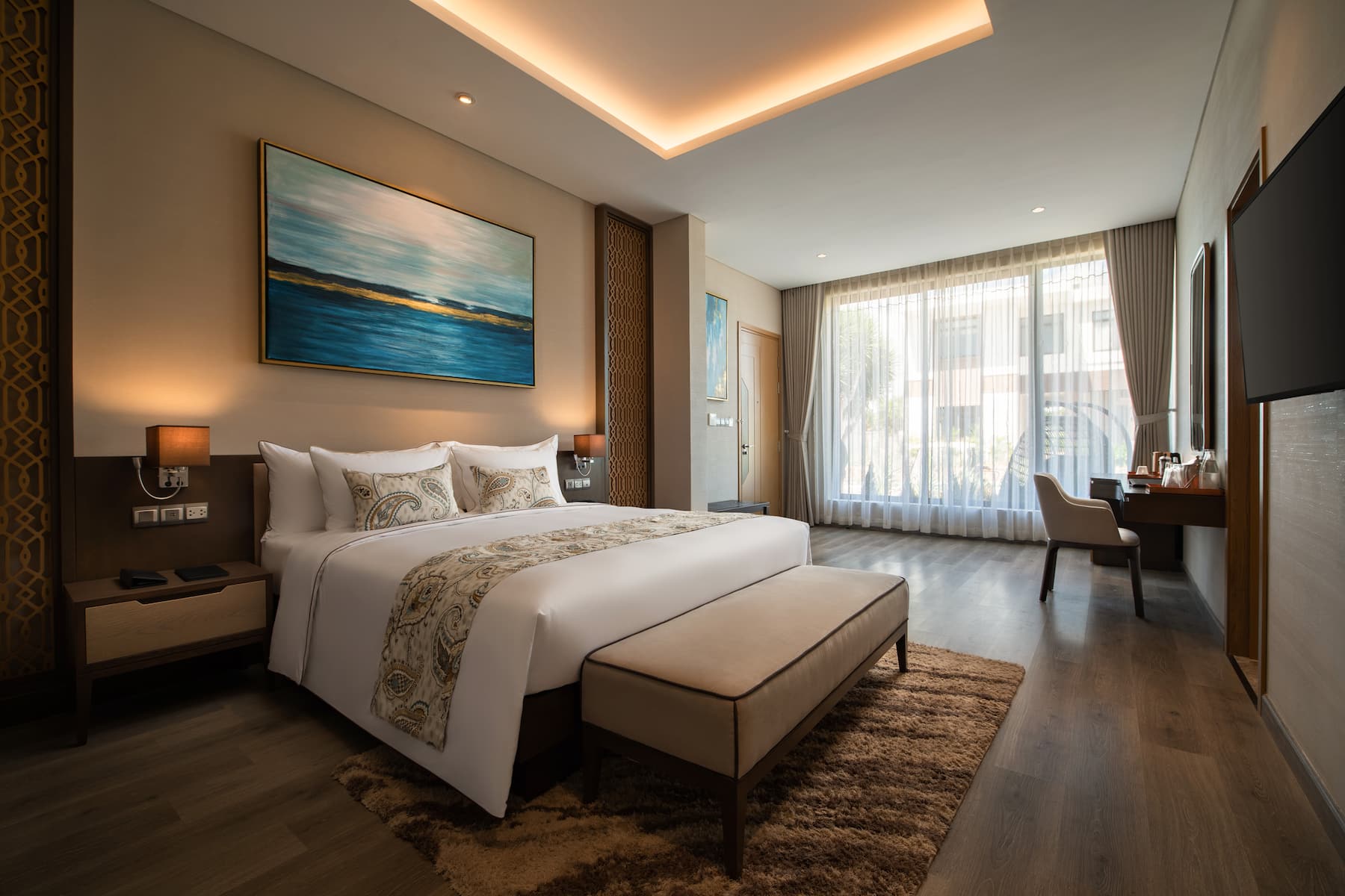 Guest room at the Wyndham Grand KN Paradise Cam Ranh in Cam Ranh, Other than US/Canada