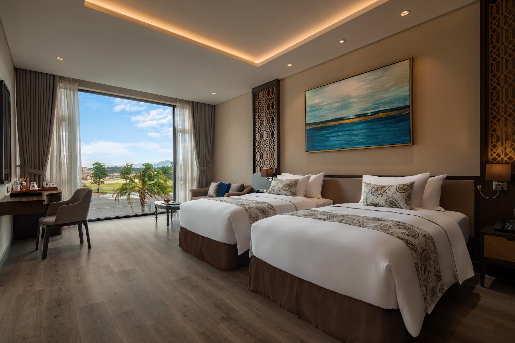 Guest room at the Wyndham Grand KN Paradise Cam Ranh in Cam Ranh, Other than US/Canada