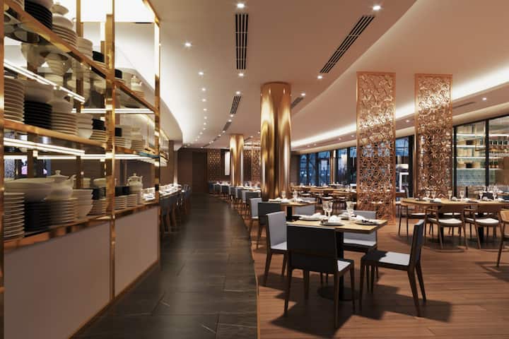 Wyndham Grand KN Paradise Cam Ranh restaurant main dining in Cam Ranh, Other than US/Canada