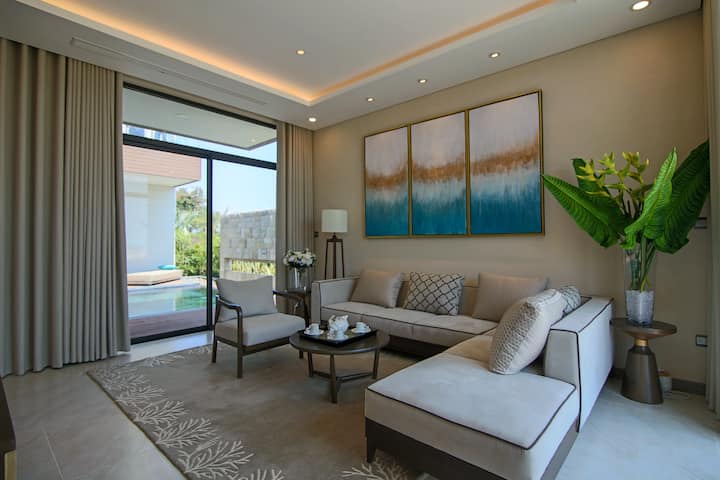 Wyndham Grand KN Paradise Cam Ranh suite living room in Cam Ranh, Other than US/Canada