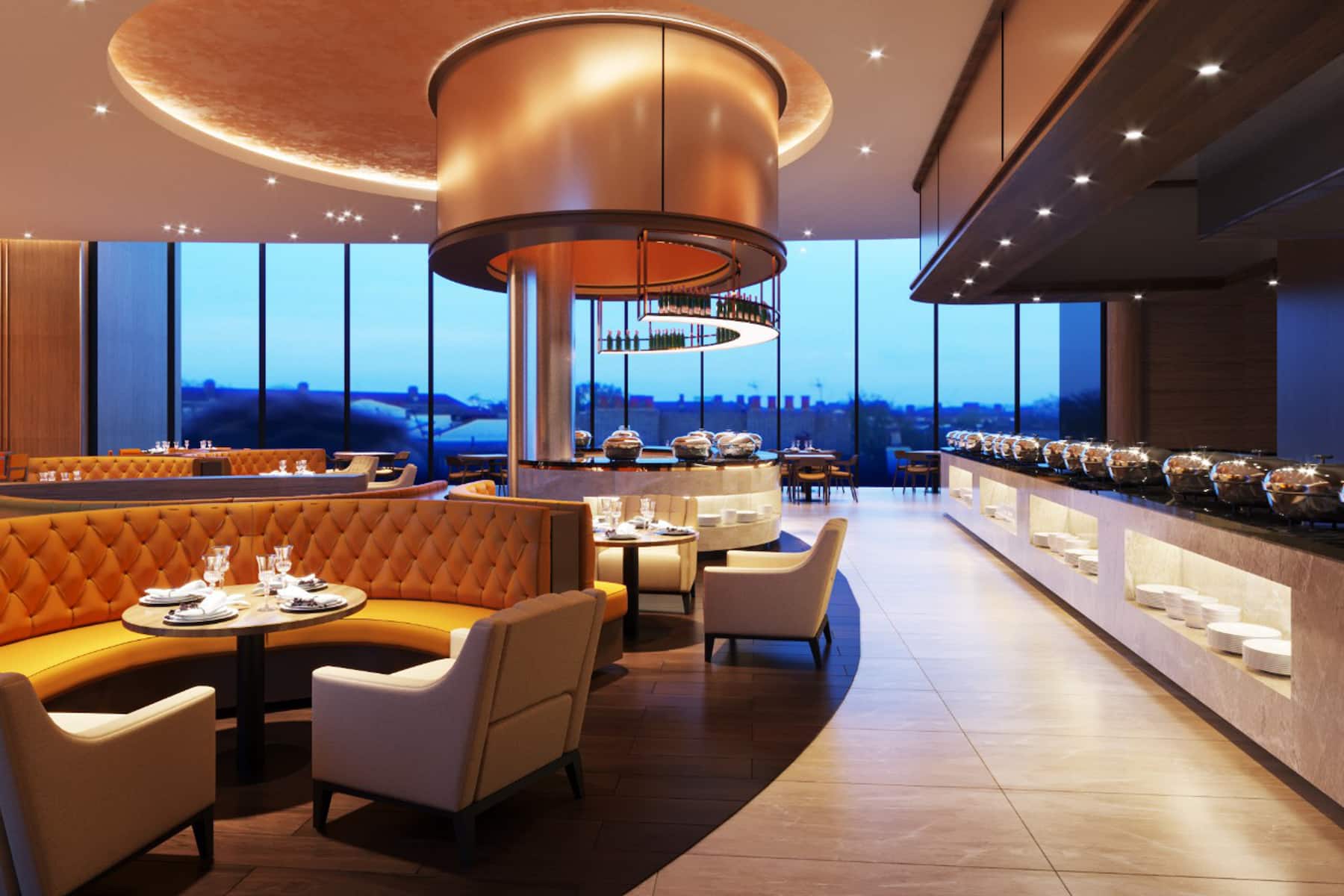 Wyndham Grand KN Paradise Cam Ranh restaurant main dining in Cam Ranh, Other than US/Canada