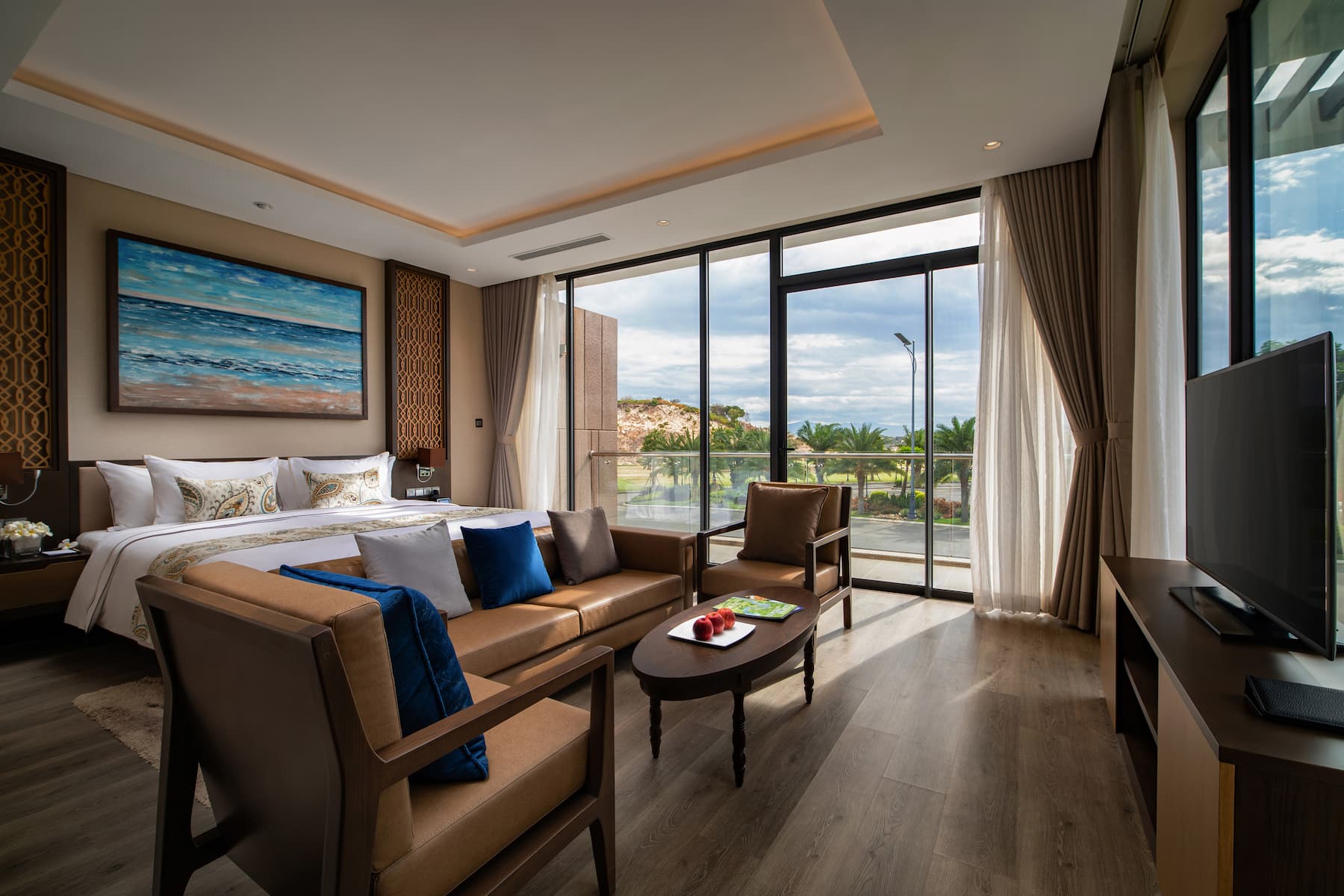 Guest room at the Wyndham Grand KN Paradise Cam Ranh in Cam Ranh, Other than US/Canada