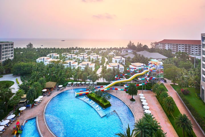 Exterior of Wyndham Grand Phu Quoc hotel in Kien Giang Province, Other than US/Canada