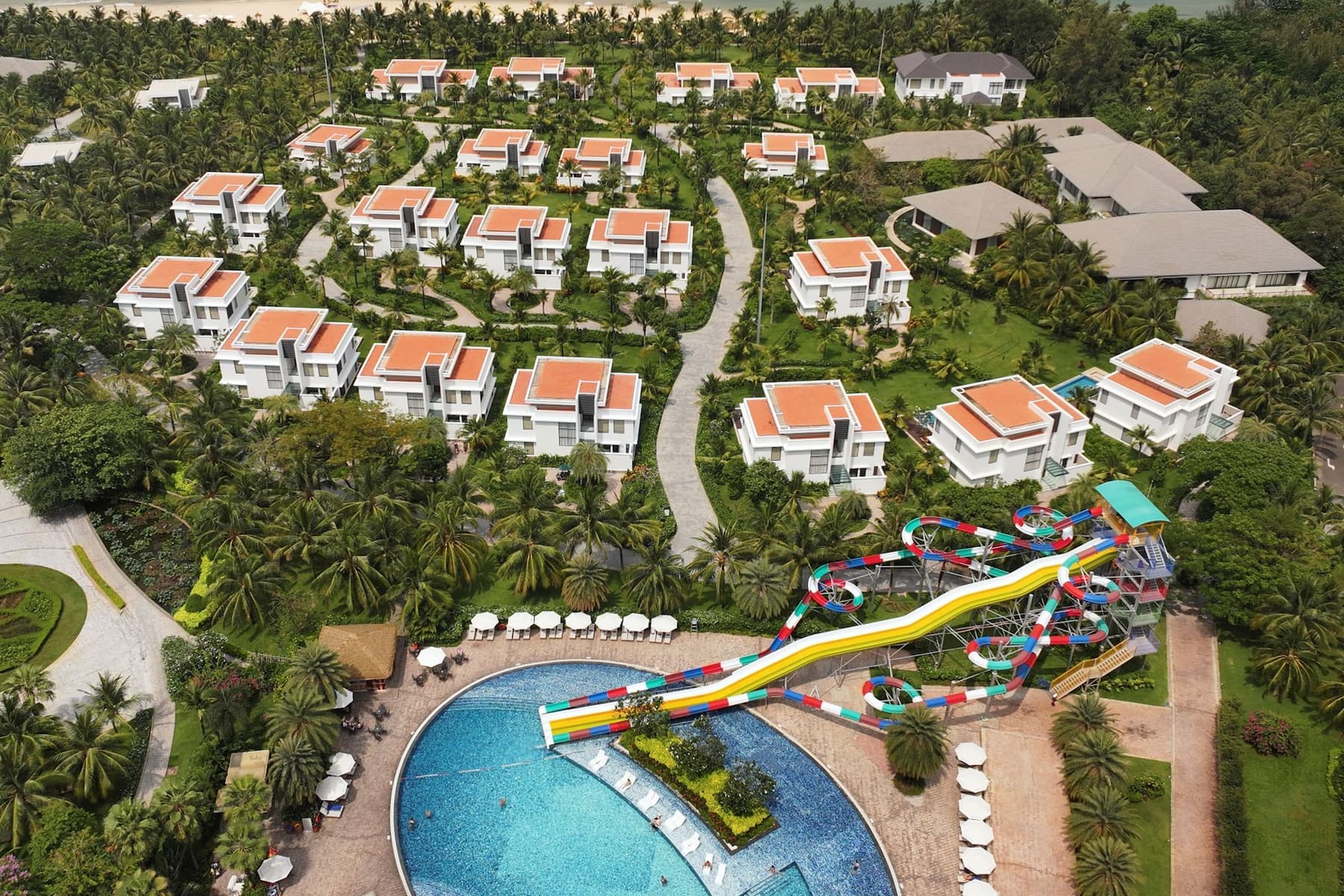 Exterior of Wyndham Grand Phu Quoc hotel in Kien Giang Province, Other than US/Canada