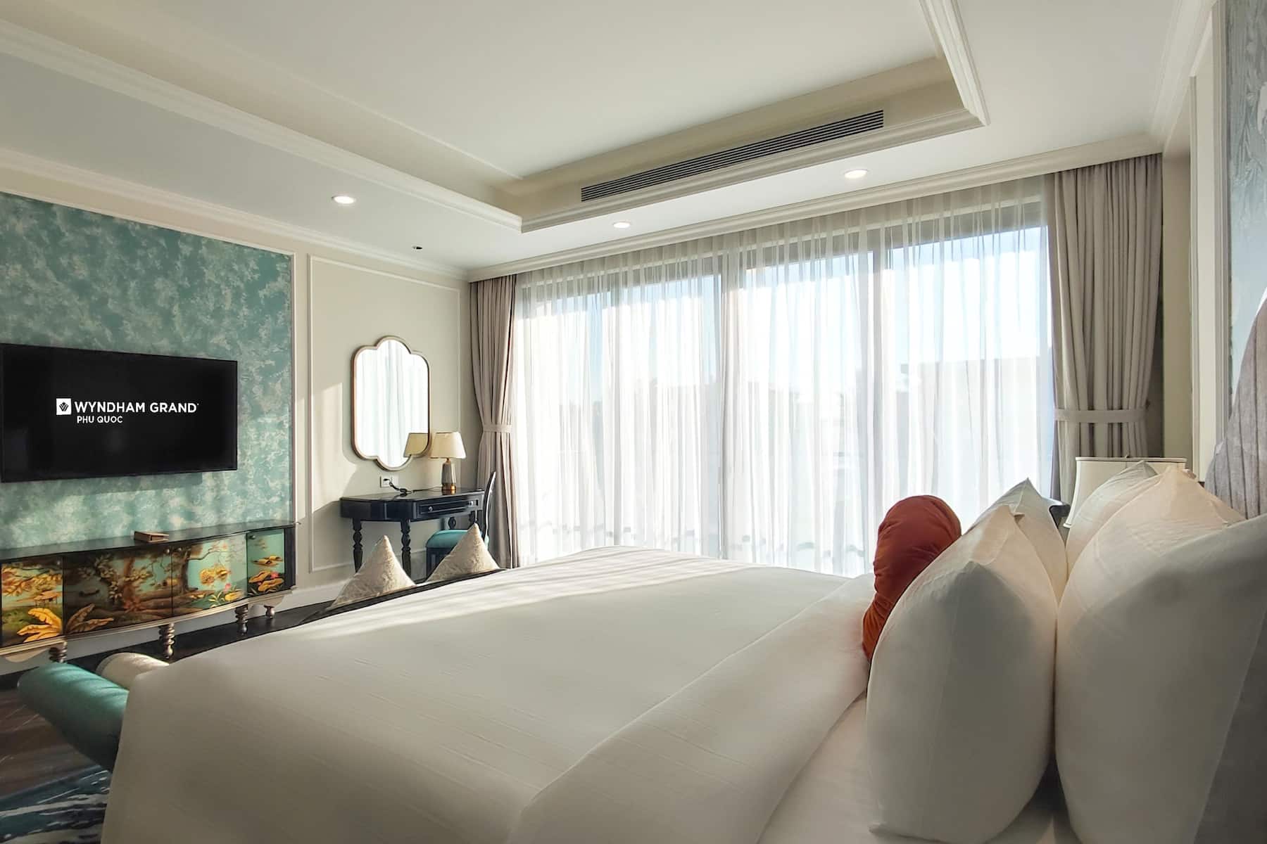 Guest room at the Wyndham Grand Phu Quoc in Kien Giang Province, Other than US/Canada