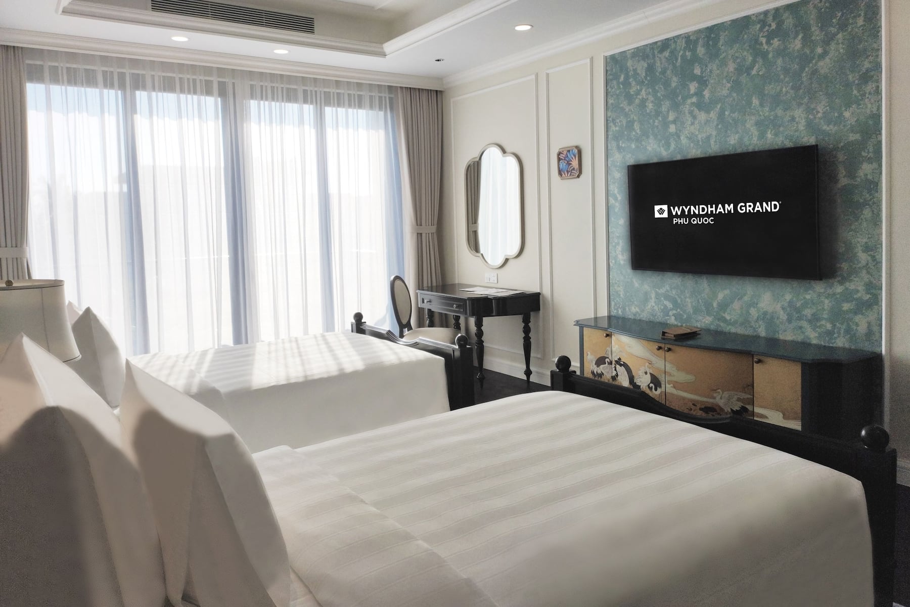 Guest room at the Wyndham Grand Phu Quoc in Kien Giang Province, Other than US/Canada