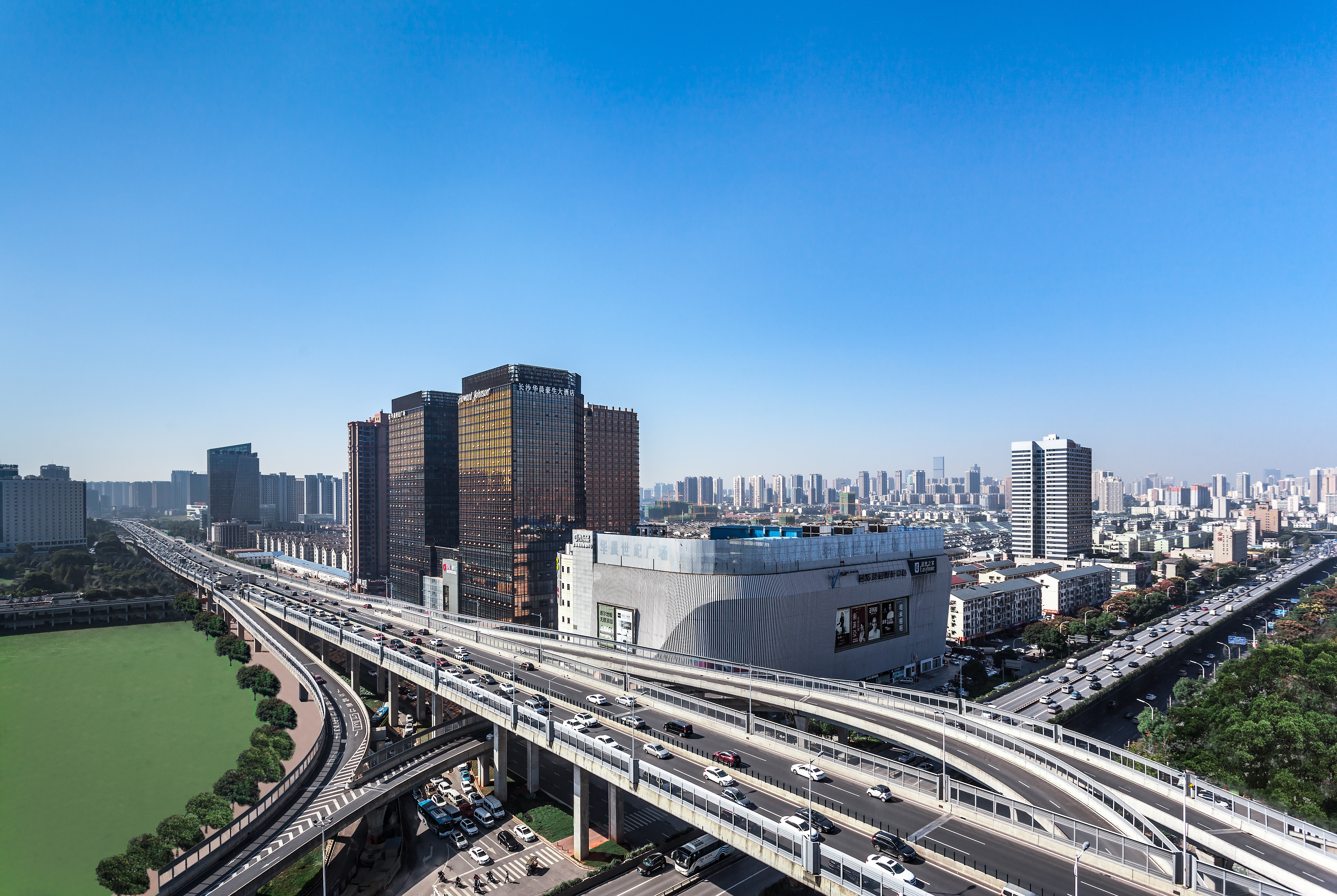 Exterior of Howard Johnson by Wyndham Huachen Plaza Changsha hotel in Changsha, Other than US/Canada