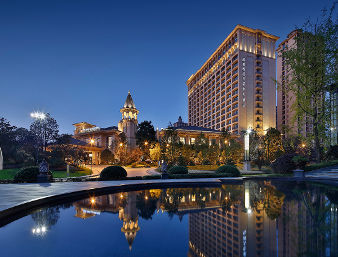 Exterior of Howard Johnson by Wyndham Agile Plaza Chengdu hotel in Chengdu, Other than US/Canada