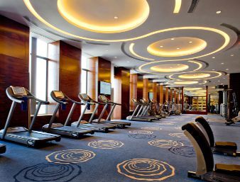 Health club at Howard Johnson by Wyndham Parkview Plaza Erdos in Erdos, Other than US/Canada