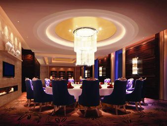 Meeting room at Howard Johnson by Wyndham Parkview Plaza Erdos in Erdos, Other than US/Canada