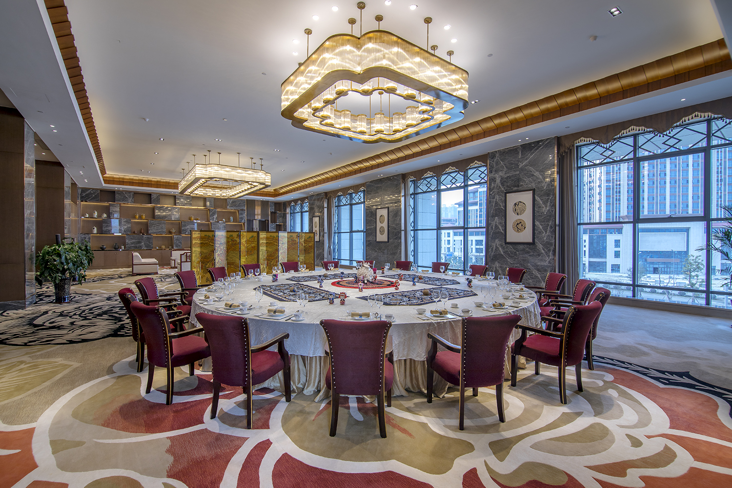 Meeting room at Howard Johnson Qunsheng Plaza Guizhou in Guiyang, Other than US/Canada