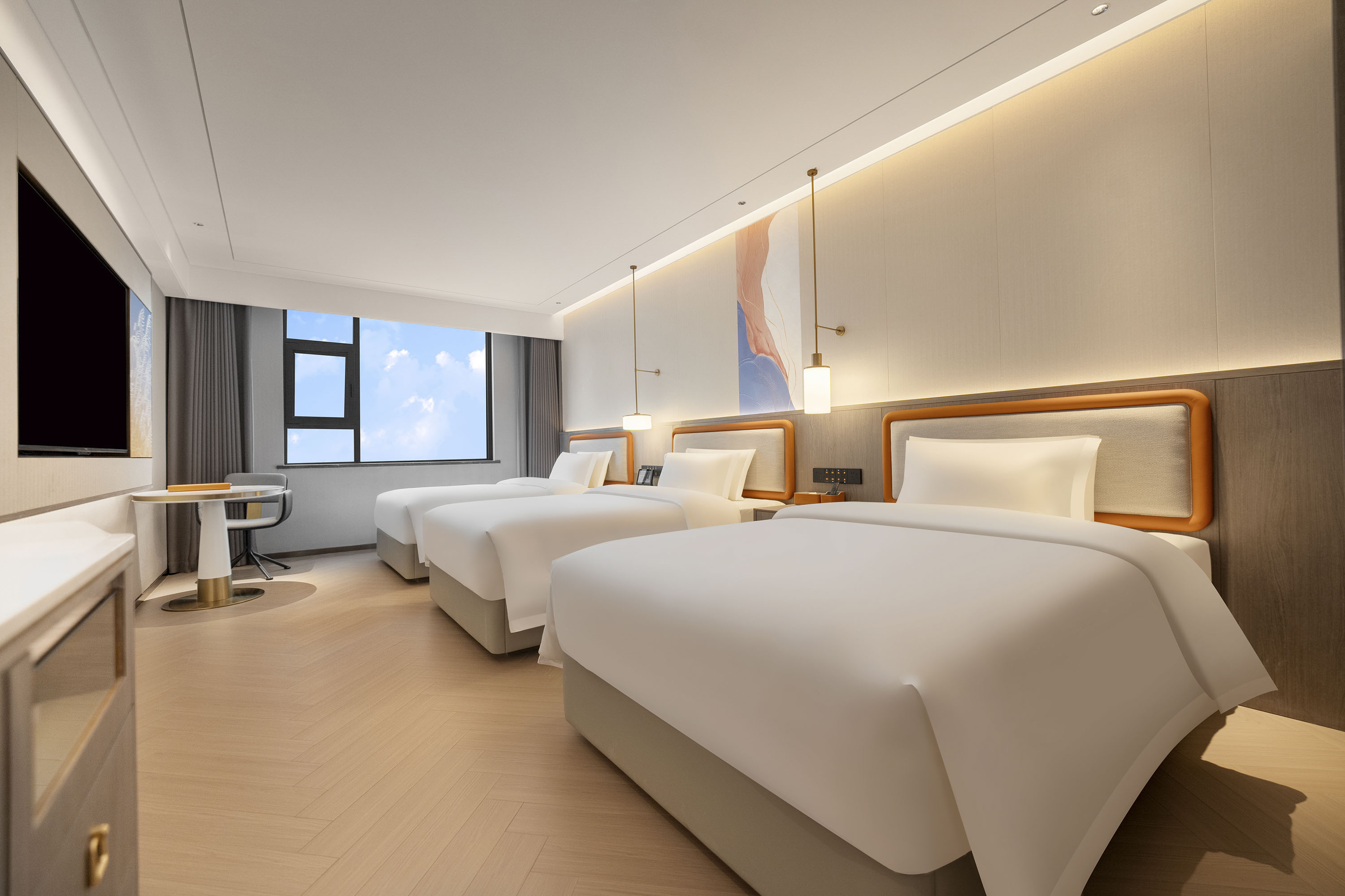 Guest room at the Howard Johnson by Wyndham Life Kunming Guandu Hotel in Kunming, Other than US/Canada