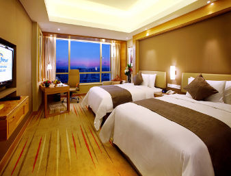 Guest room at the Howard Johnson by Wyndham Sunshine Plaza Ningbo in Ningbo, Other than US/Canada