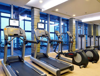 Health club at Howard Johnson by Wyndham IFC Plaza Ningbo in Ningbo, Other than US/Canada