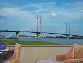 Guest room at the Howard Johnson by Wyndham Pearl Plaza Wuhan in Wuhan, Other than US/Canada