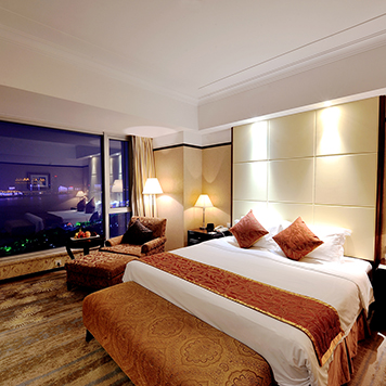 Guest room at the Howard Johnson by Wyndham Pearl Plaza Wuhan in Wuhan, Other than US/Canada