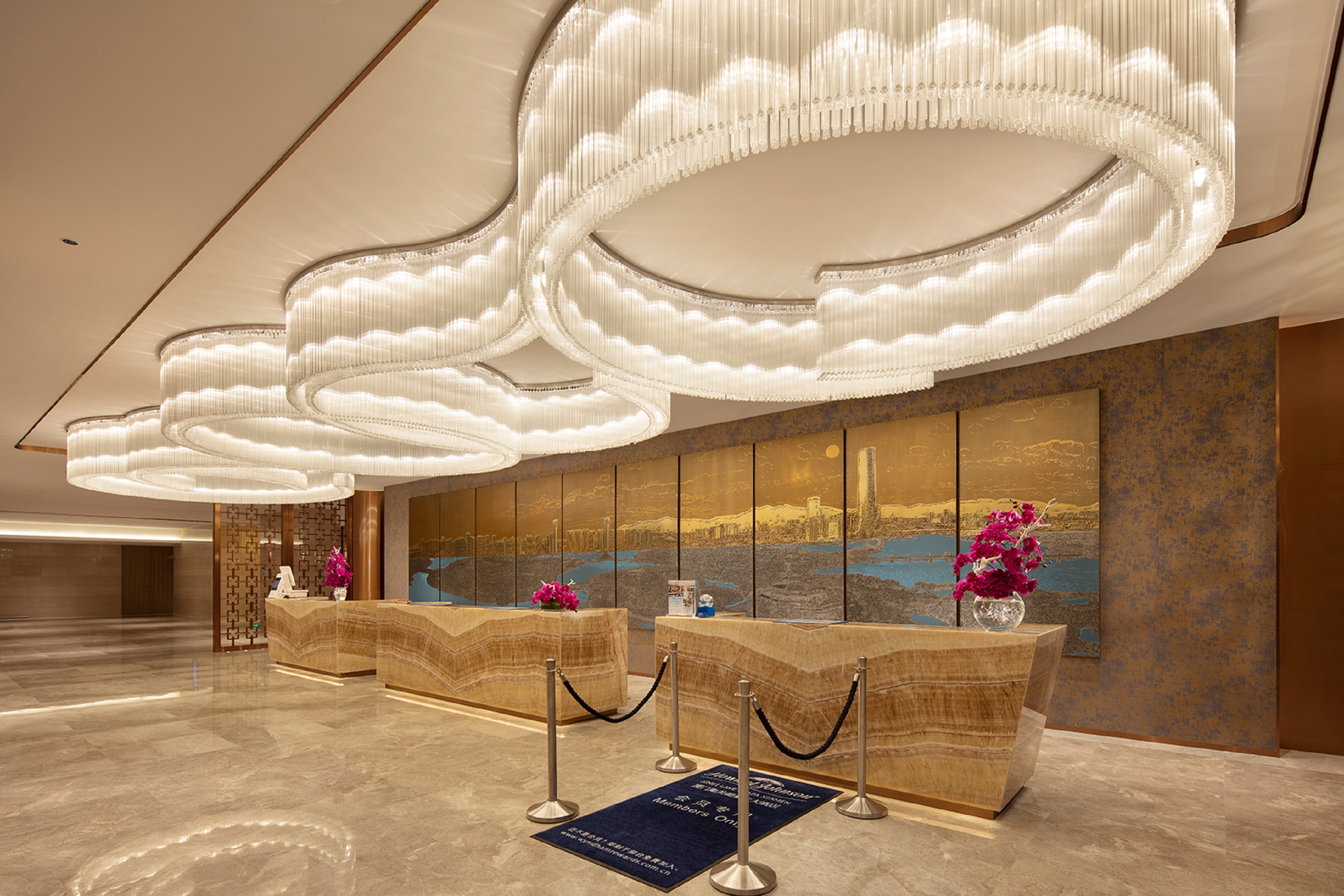 Howard Johnson by Wyndham Jimei Lake Plaza Xiamen reception in Xiamen, Other than US/Canada