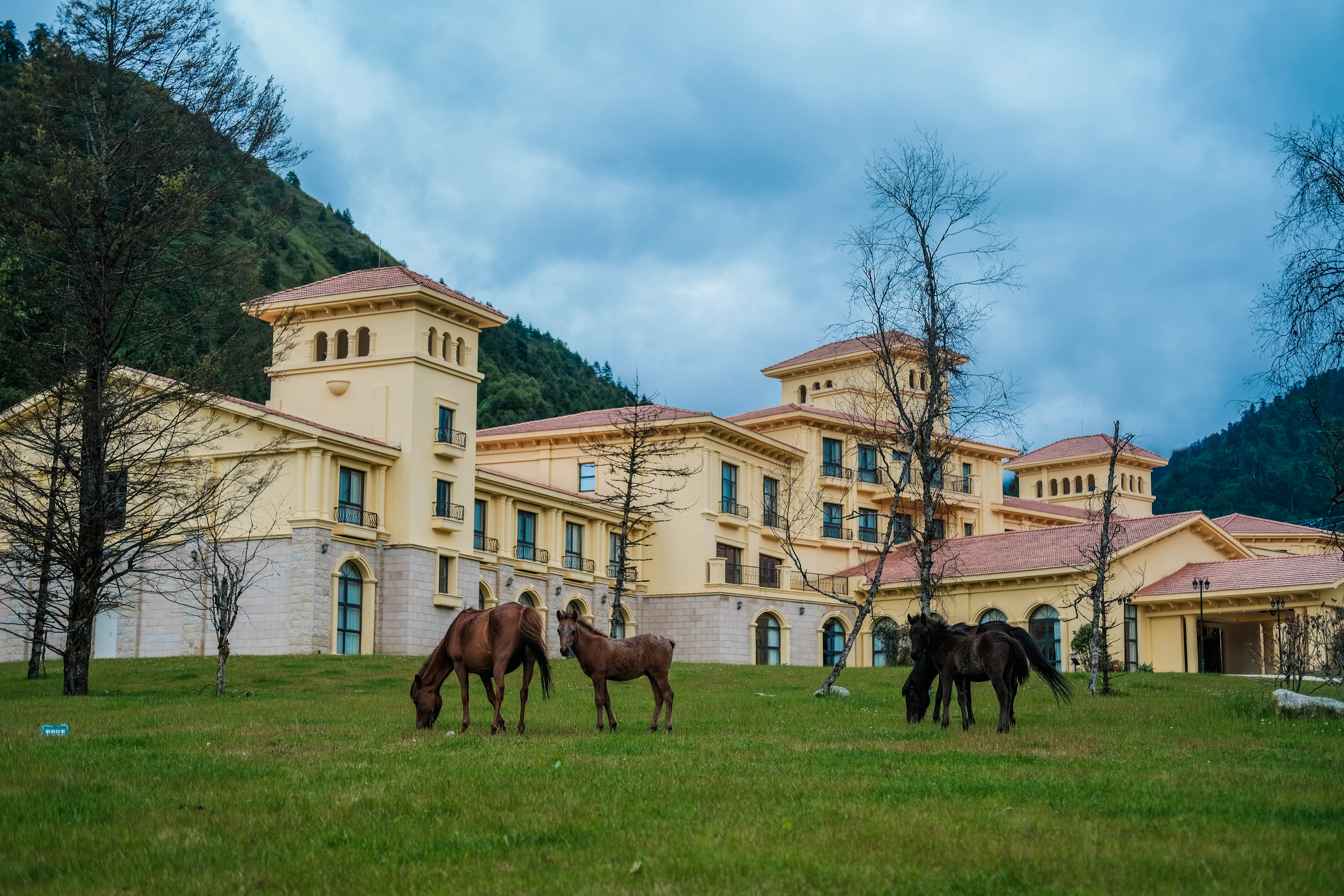 Exterior of Howard Johnson by Wyndham Yaan Forest Resort hotel in Yaan, Other than US/Canada