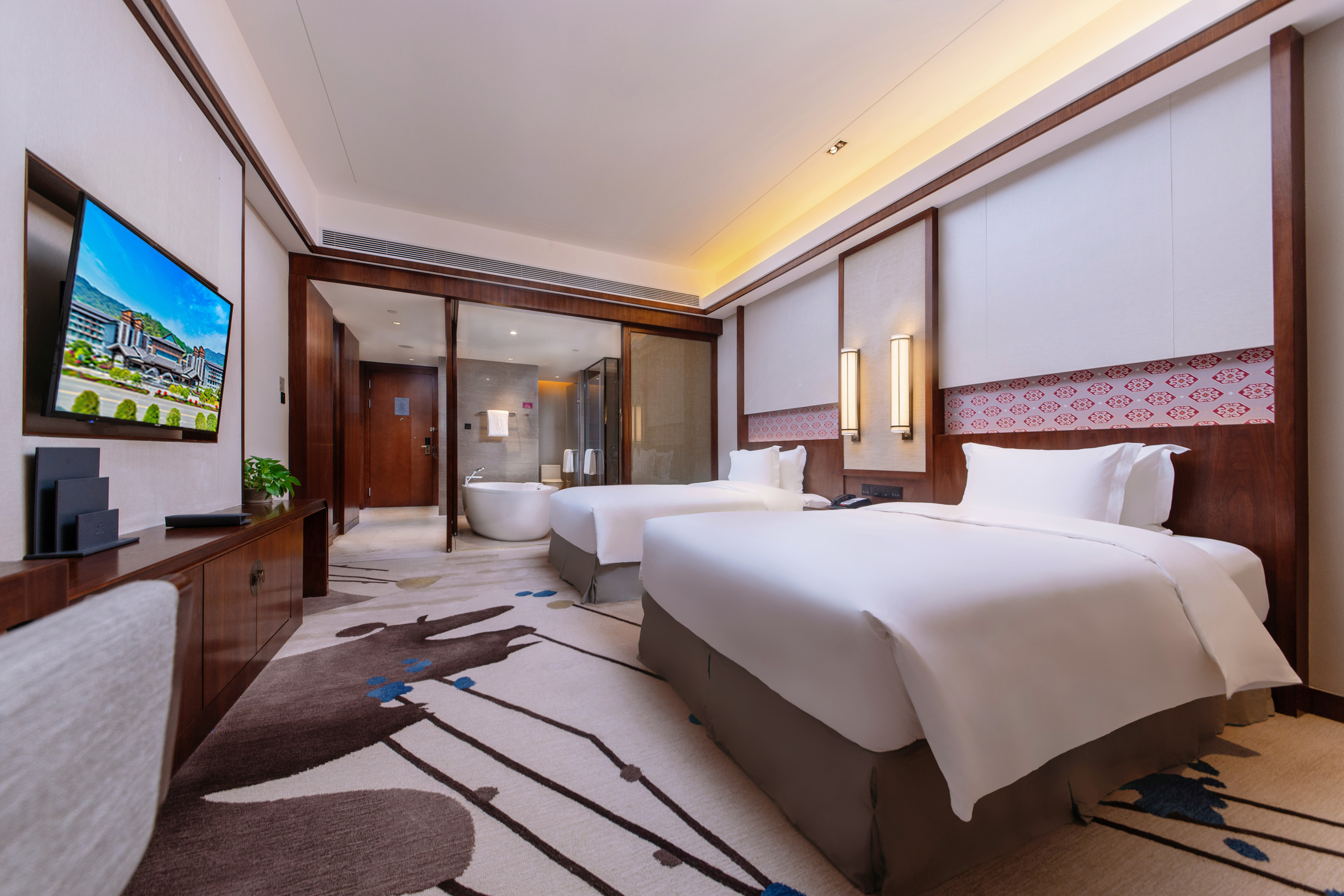 Guest room at the Howard Johnson Neodalle Resort Zhangjiajie in Zhangjiajie, Other than US/Canada