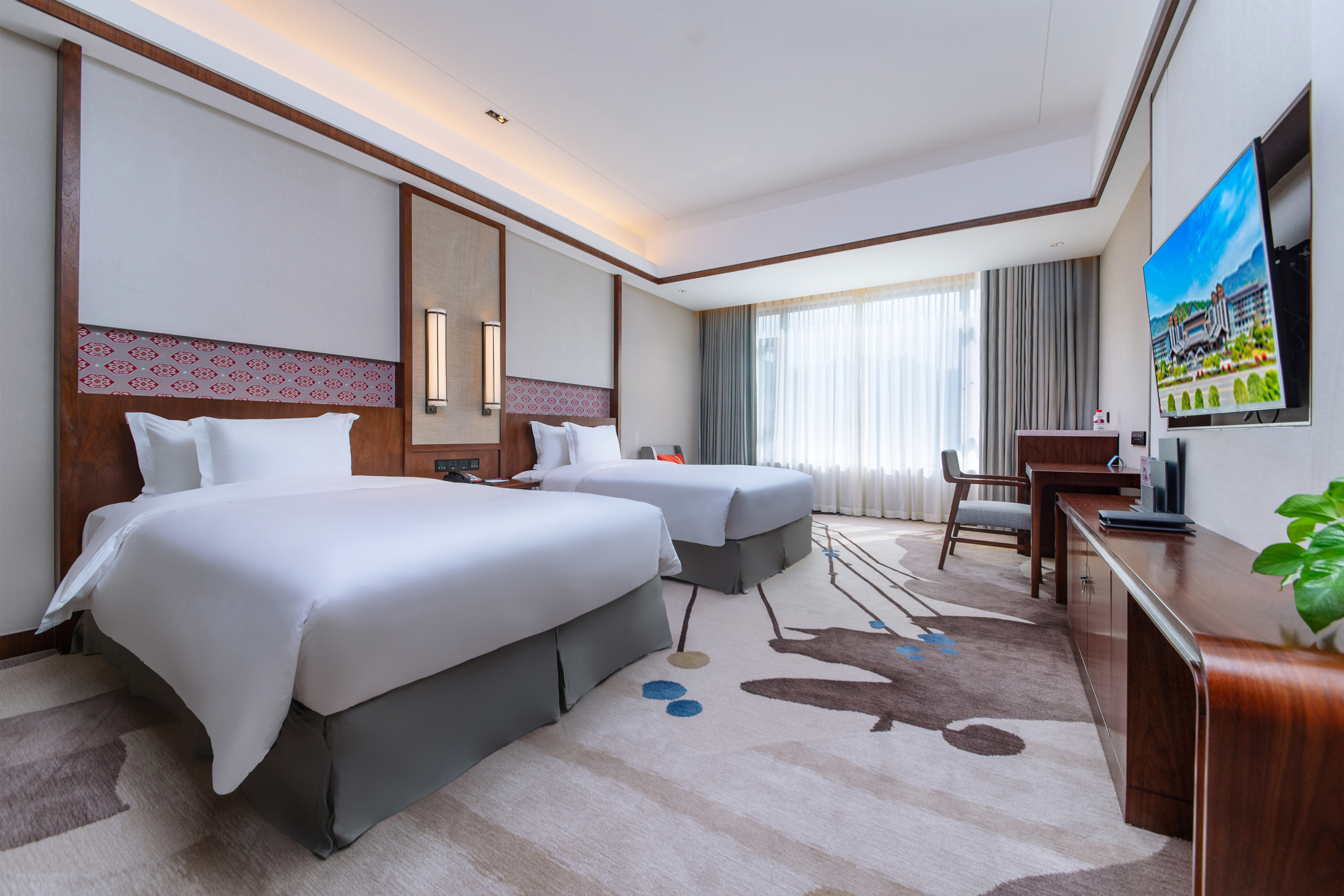 Guest room at the Howard Johnson Neodalle Resort Zhangjiajie in Zhangjiajie, Other than US/Canada