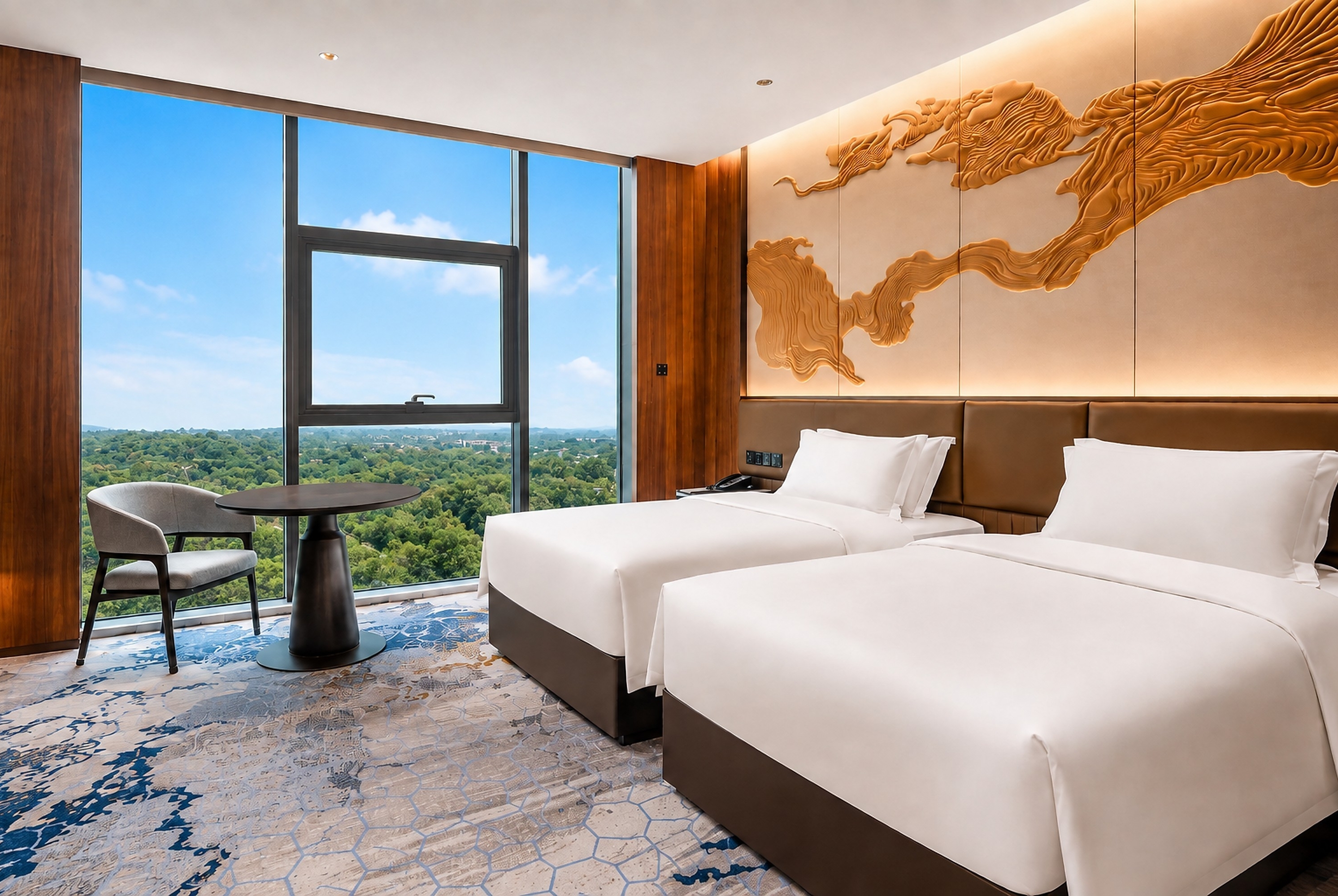 Guest room at the Howard Johnson by Wyndham Guotou Plaza Zigong in Zigong, Other than US/Canada
