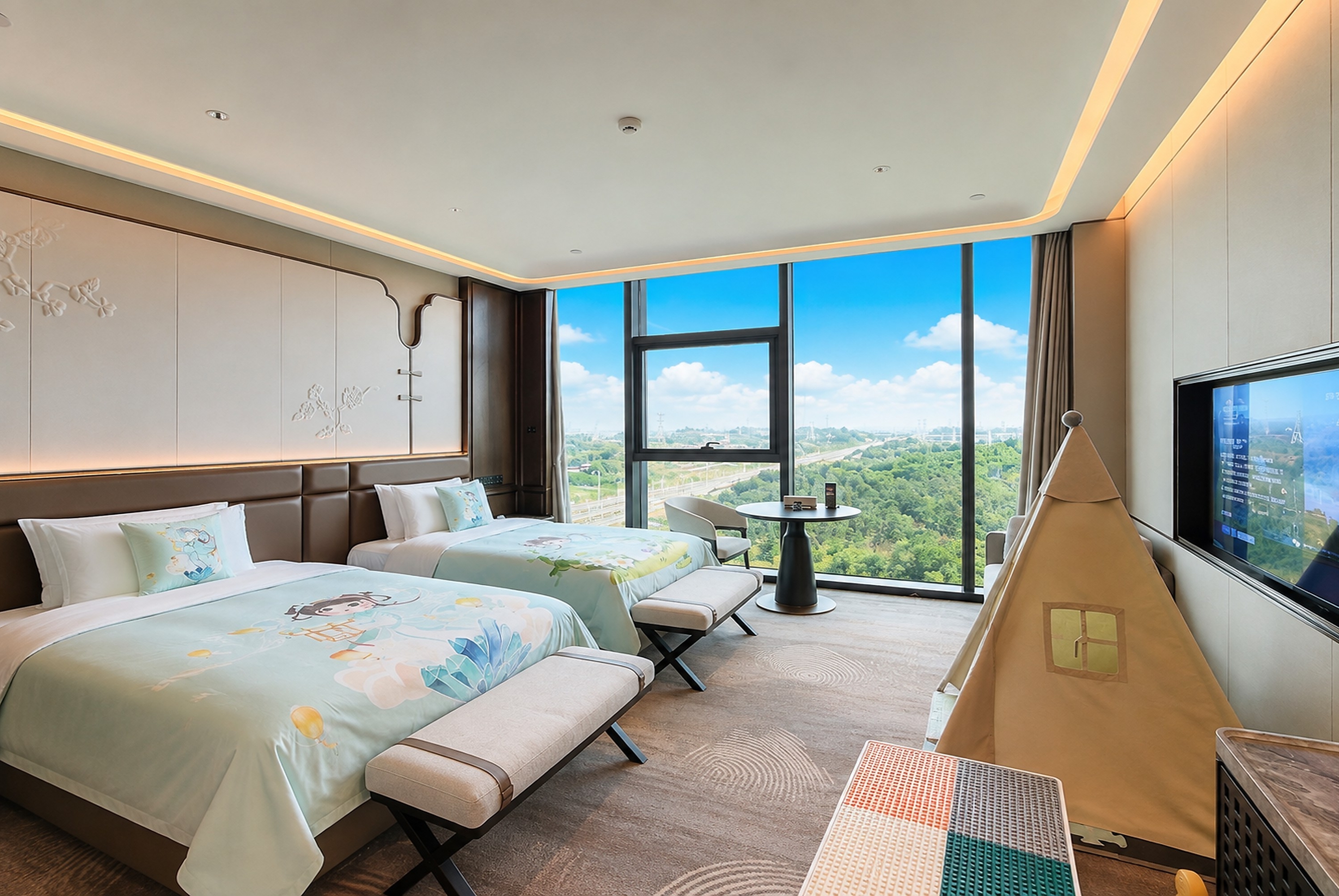 Guest room at the Howard Johnson by Wyndham Guotou Plaza Zigong in Zigong, Other than US/Canada