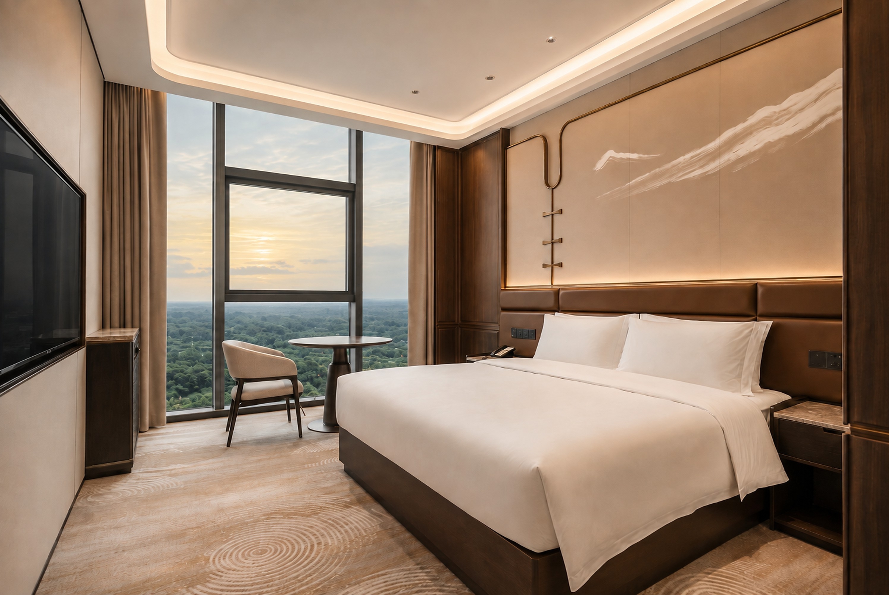 Guest room at the Howard Johnson by Wyndham Guotou Plaza Zigong in Zigong, Other than US/Canada