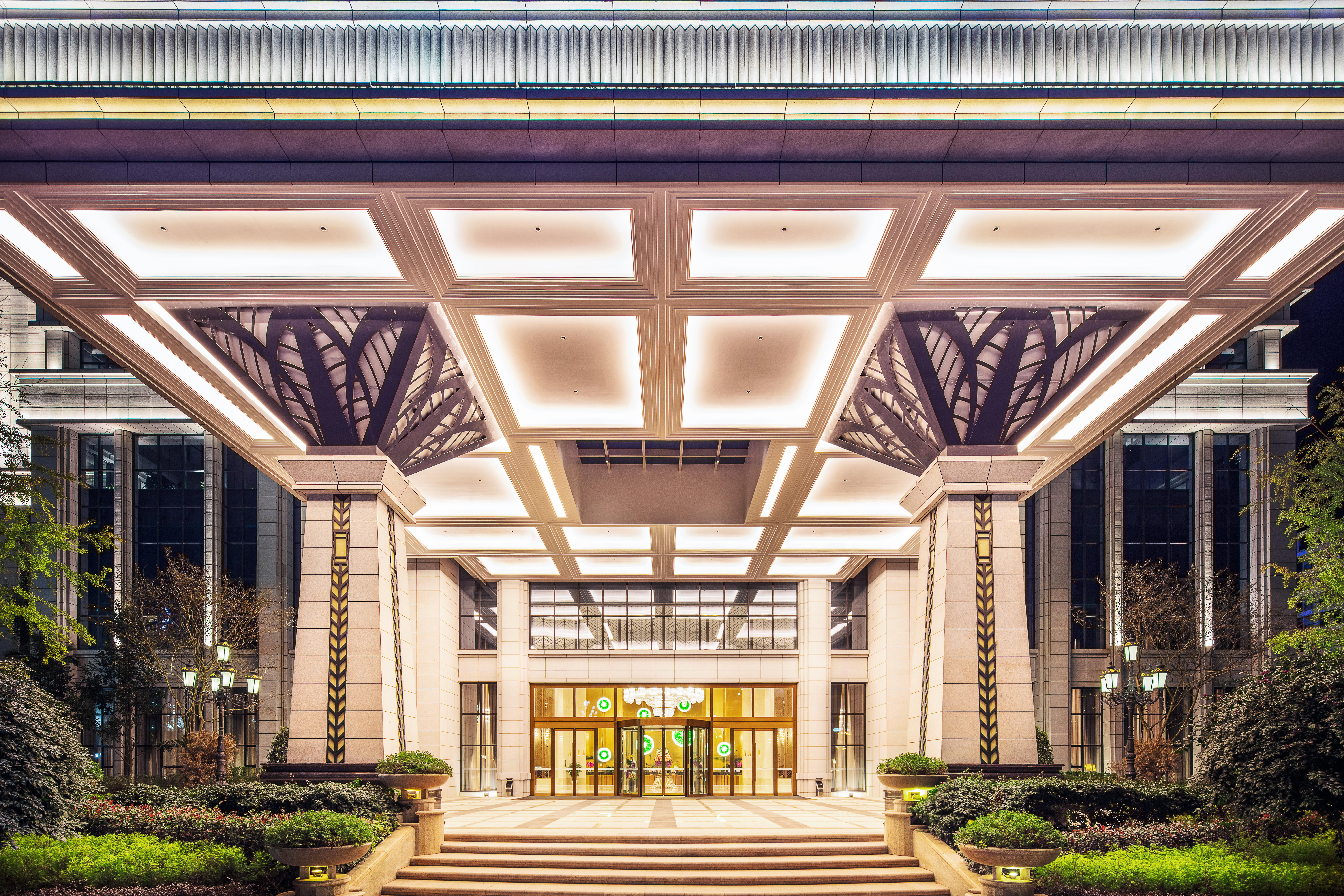 Exterior of Howard Johnson by Wyndham New District Plaza Ziyang hotel in Ziyang, Other than US/Canada