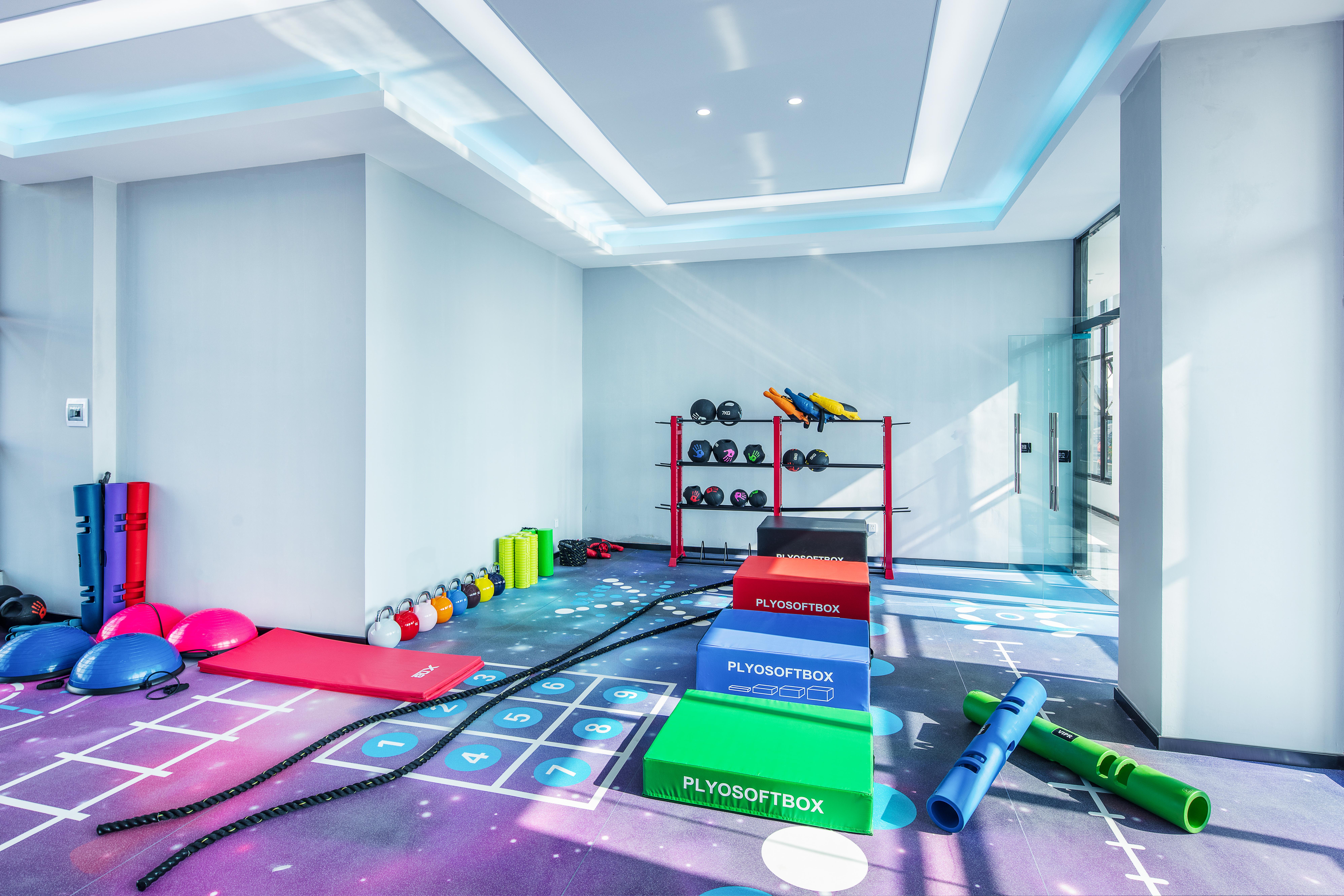 Health club at Howard Johnson by Wyndham New District Plaza Ziyang in Ziyang, Other than US/Canada