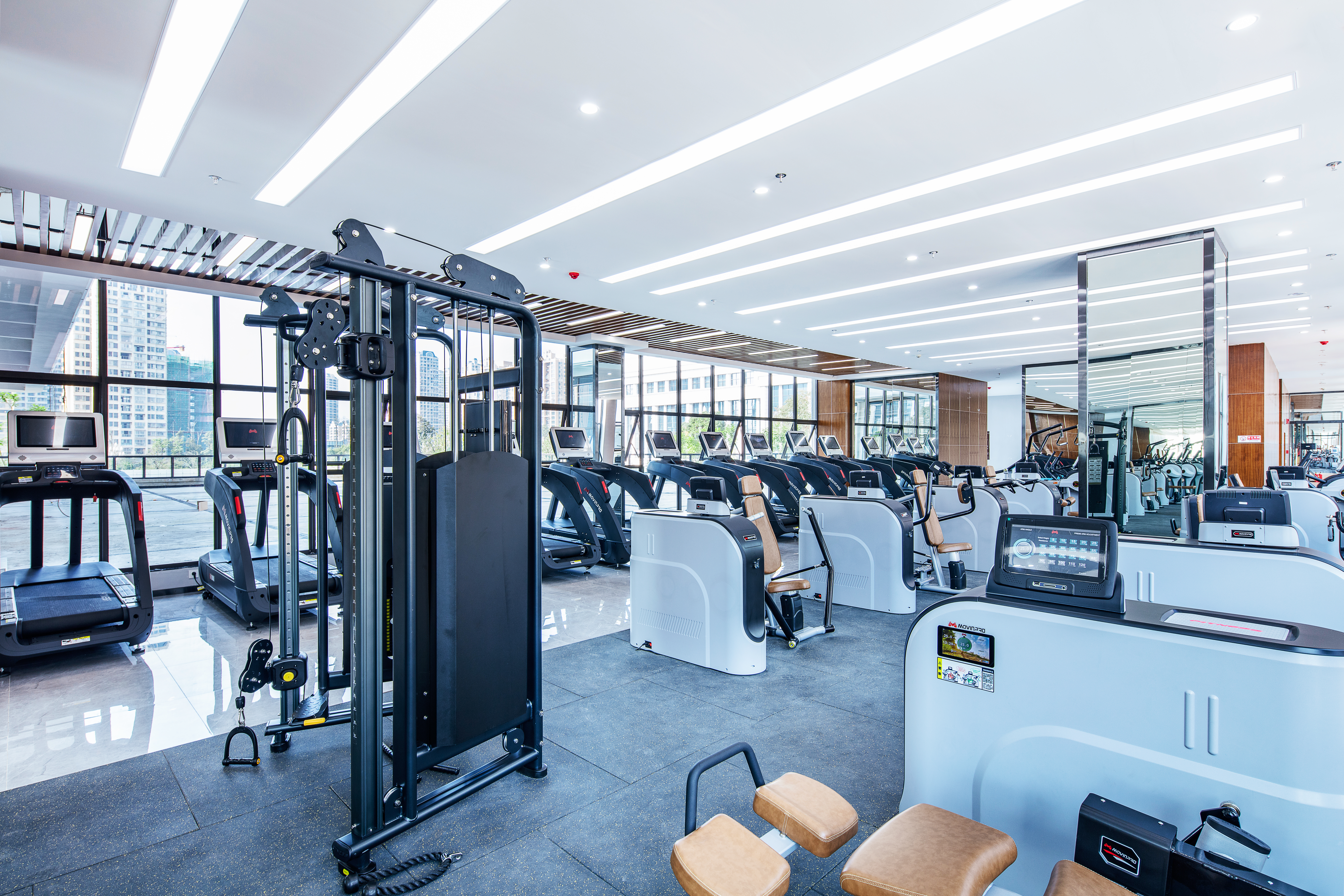 Health club at Howard Johnson by Wyndham New District Plaza Ziyang in Ziyang, Other than US/Canada