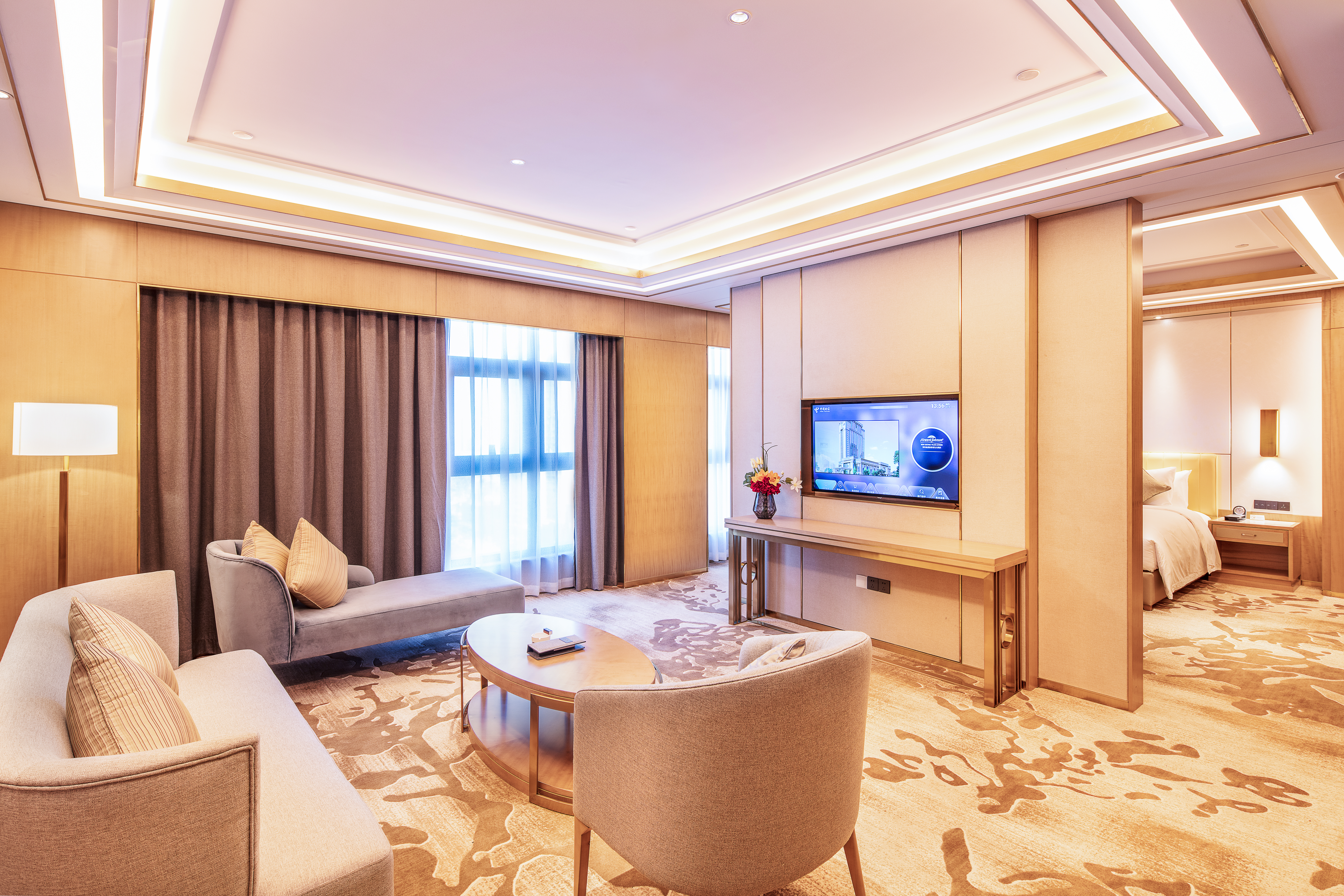 Guest room at the Howard Johnson by Wyndham New District Plaza Ziyang in Ziyang, Other than US/Canada