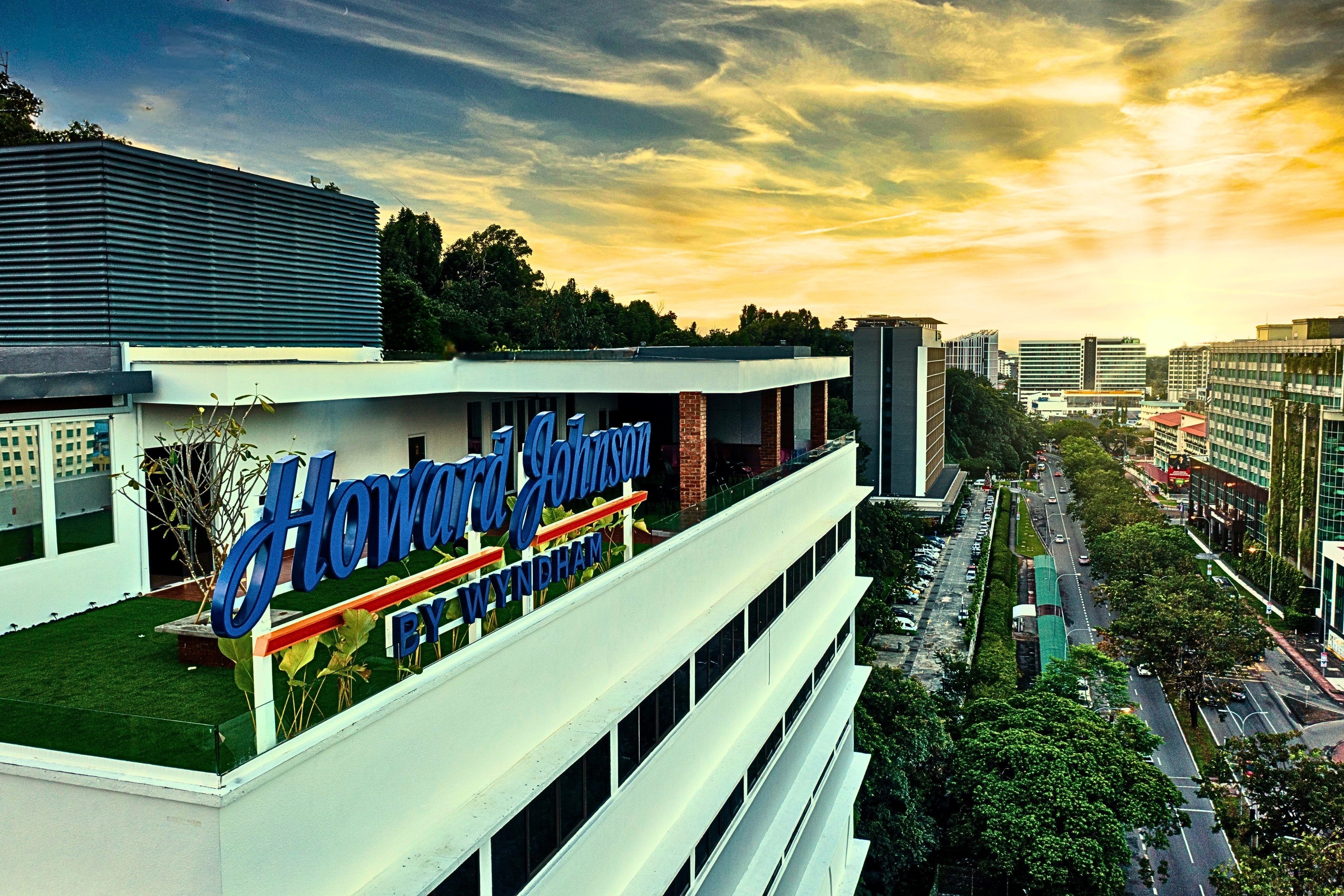 Exterior of Howard Johnson by Wyndham Kota Kinabalu City Centre hotel in Kota Kinabalu, Other than US/Canada