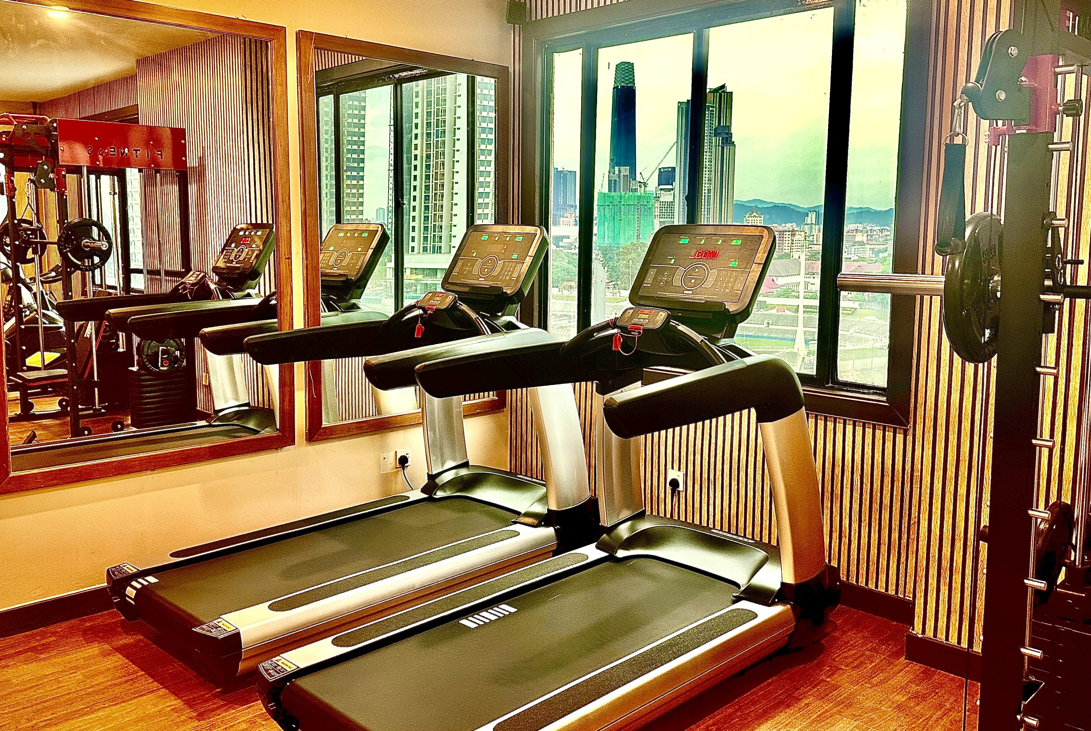 Fitness room at Howard Johnson By Wyndham Kuala Lumpur 118 in Kuala Lumpur, Other than US/Canada