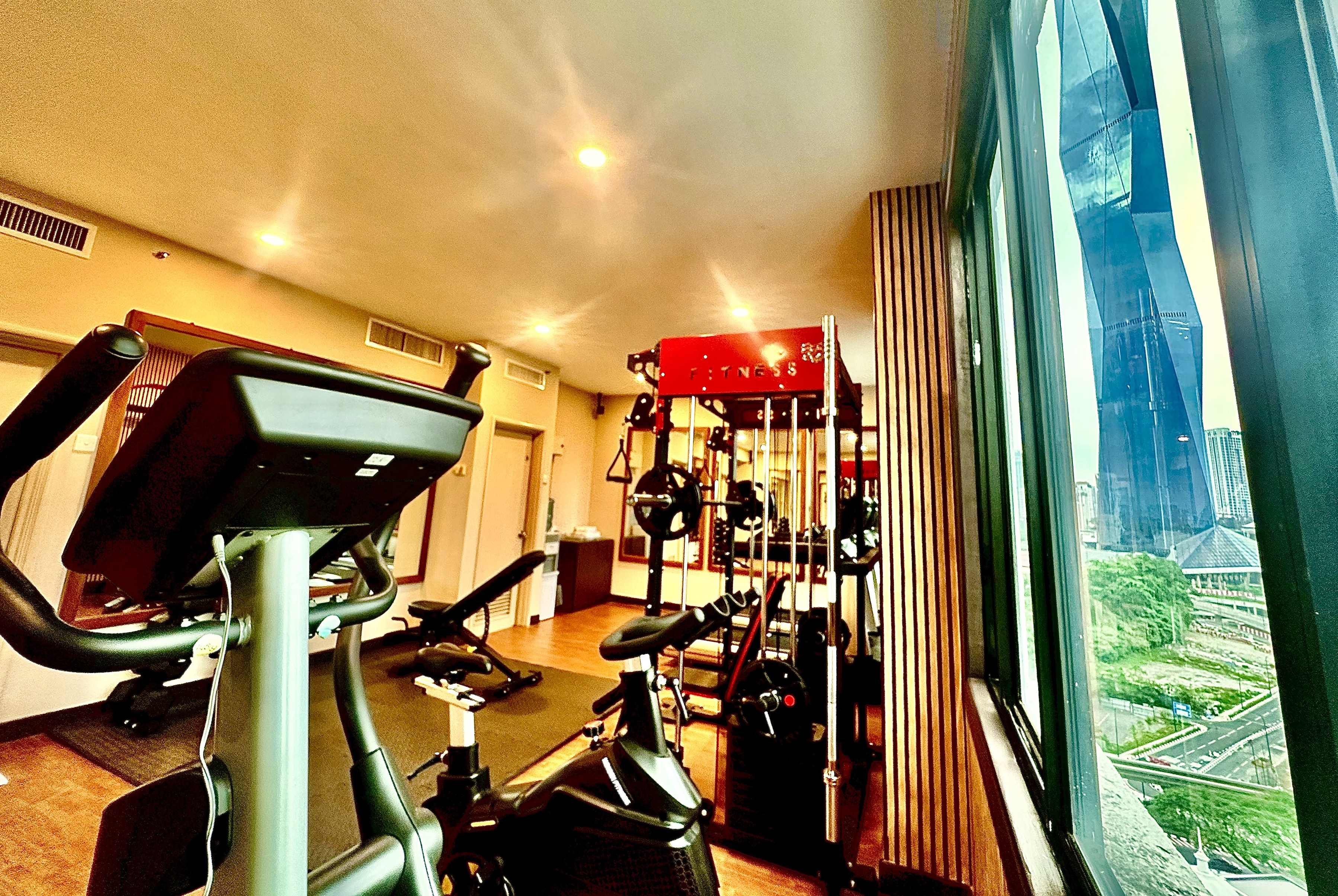 Fitness room at Howard Johnson By Wyndham Kuala Lumpur 118 in Kuala Lumpur, Other than US/Canada