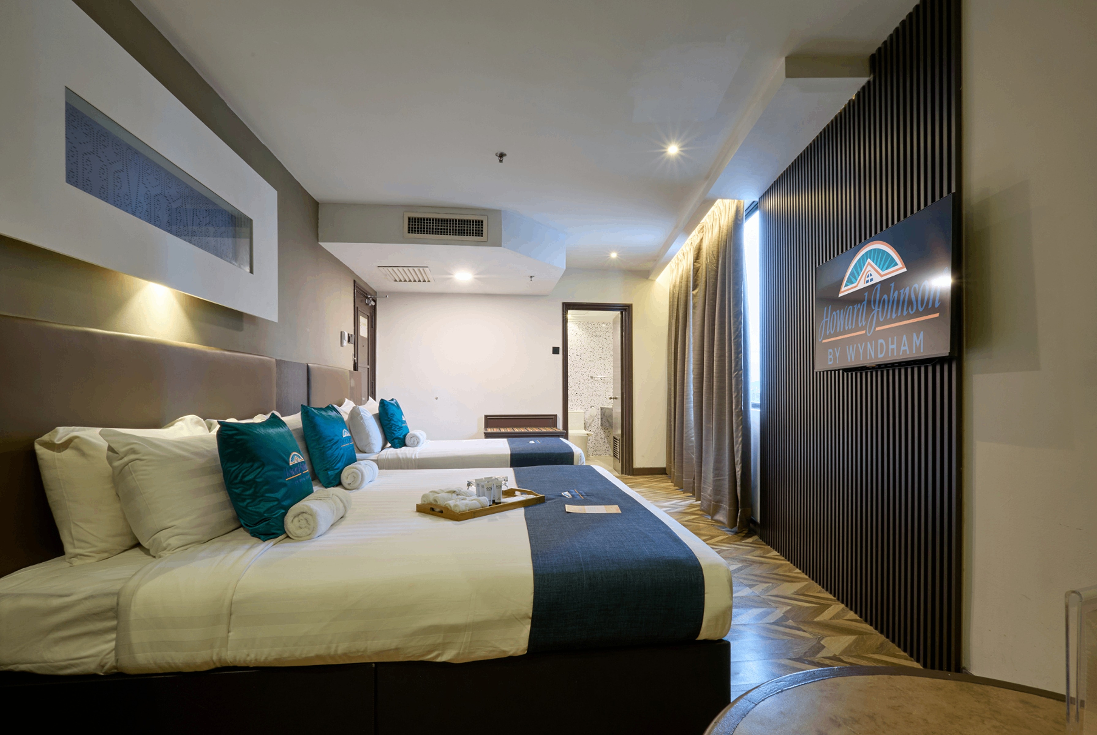 Guest room at the Howard Johnson By Wyndham Kuala Lumpur 118 in Kuala Lumpur, Other than US/Canada