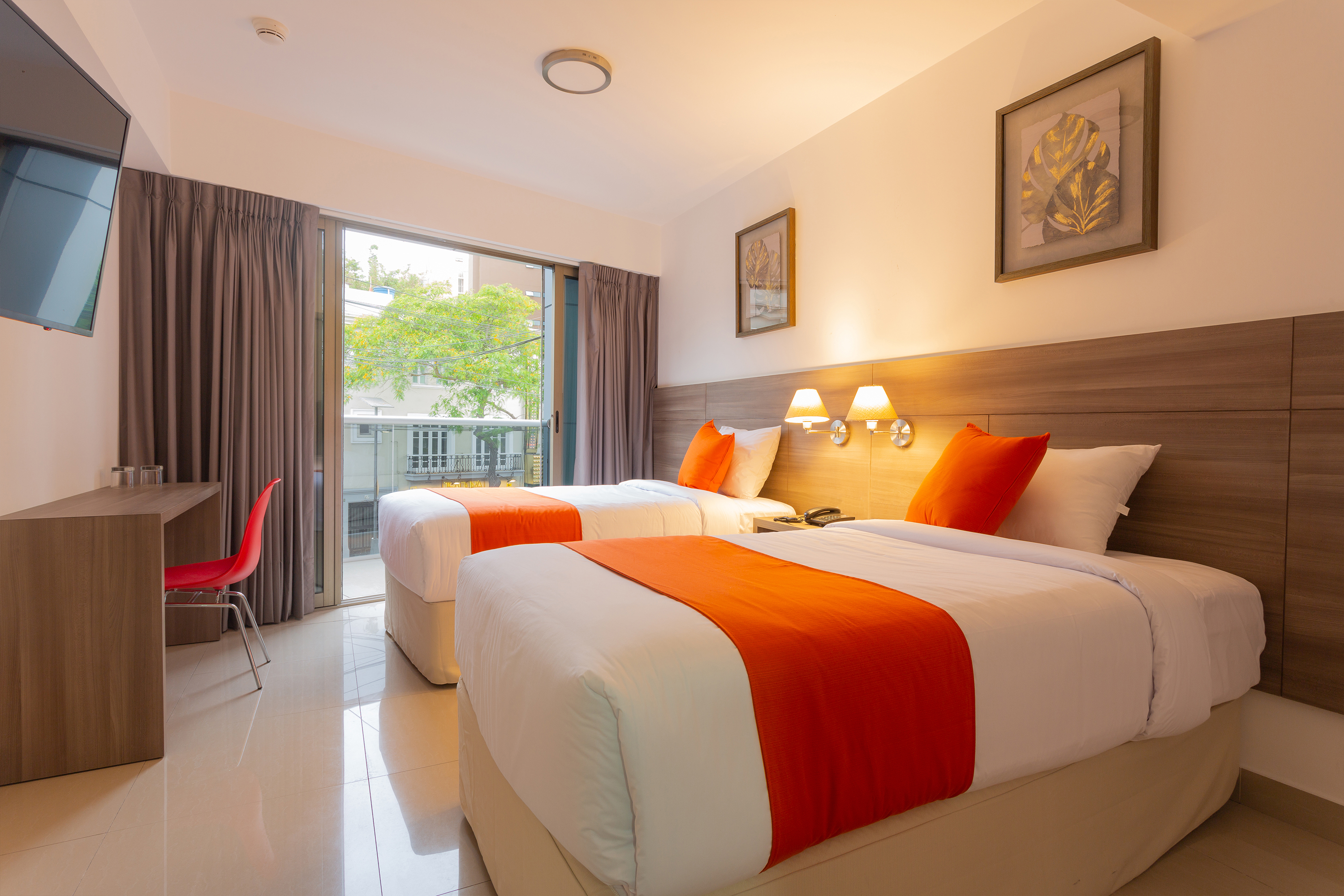 Guest room at the Howard Johnson by Wyndham Lima Miraflores Art House in Lima, Other than US/Canada